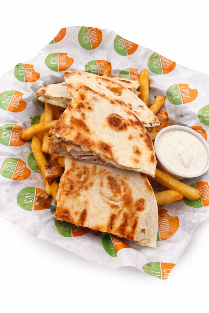 Kids Grilled Chicken Quesadilla