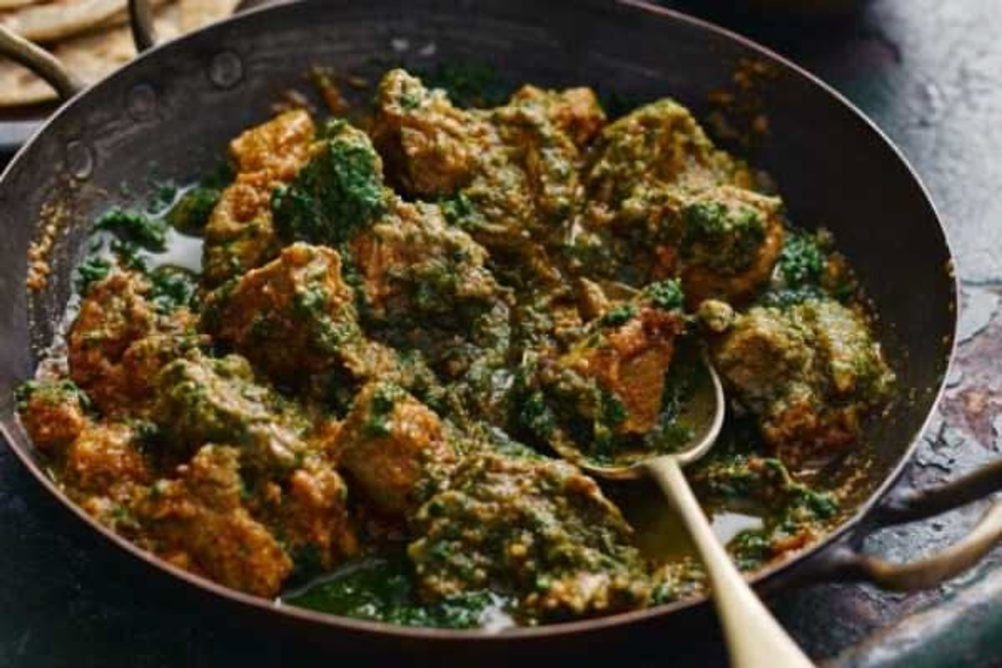 Lamb Saag And Lamb Vindaloo