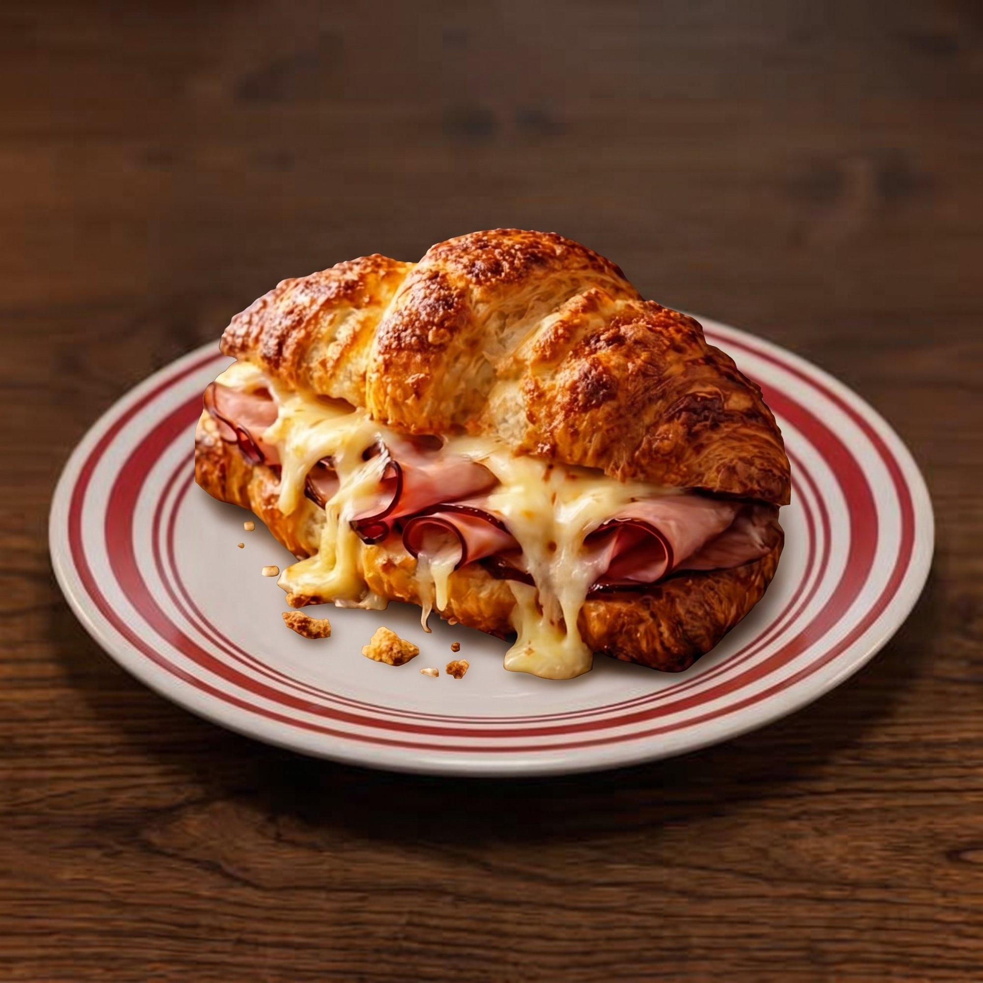 Ham and Cheese Croissant