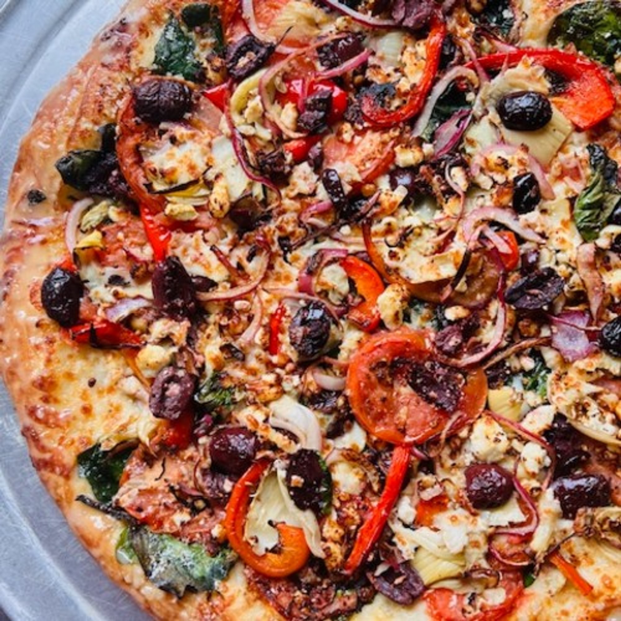 The Greek Pizza