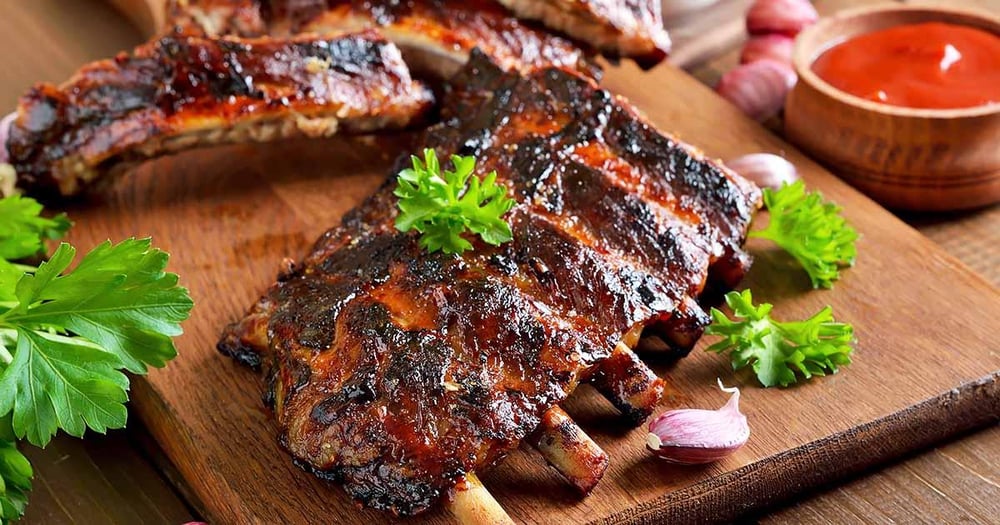 Smoked BBQ St Louis Ribs
