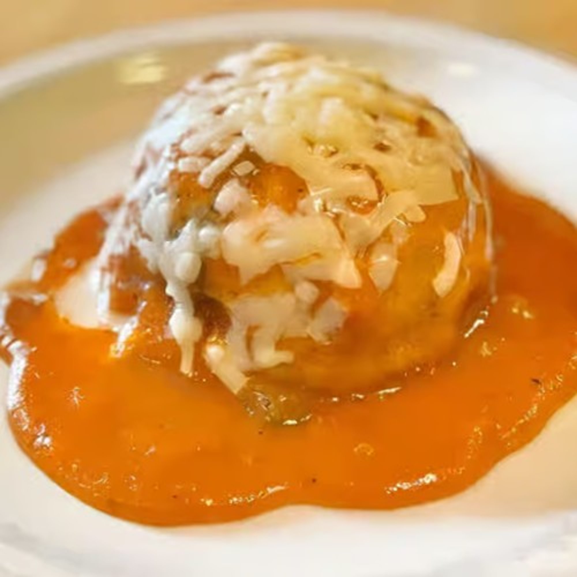 4a. Chile Poblano stuffed with picadillo