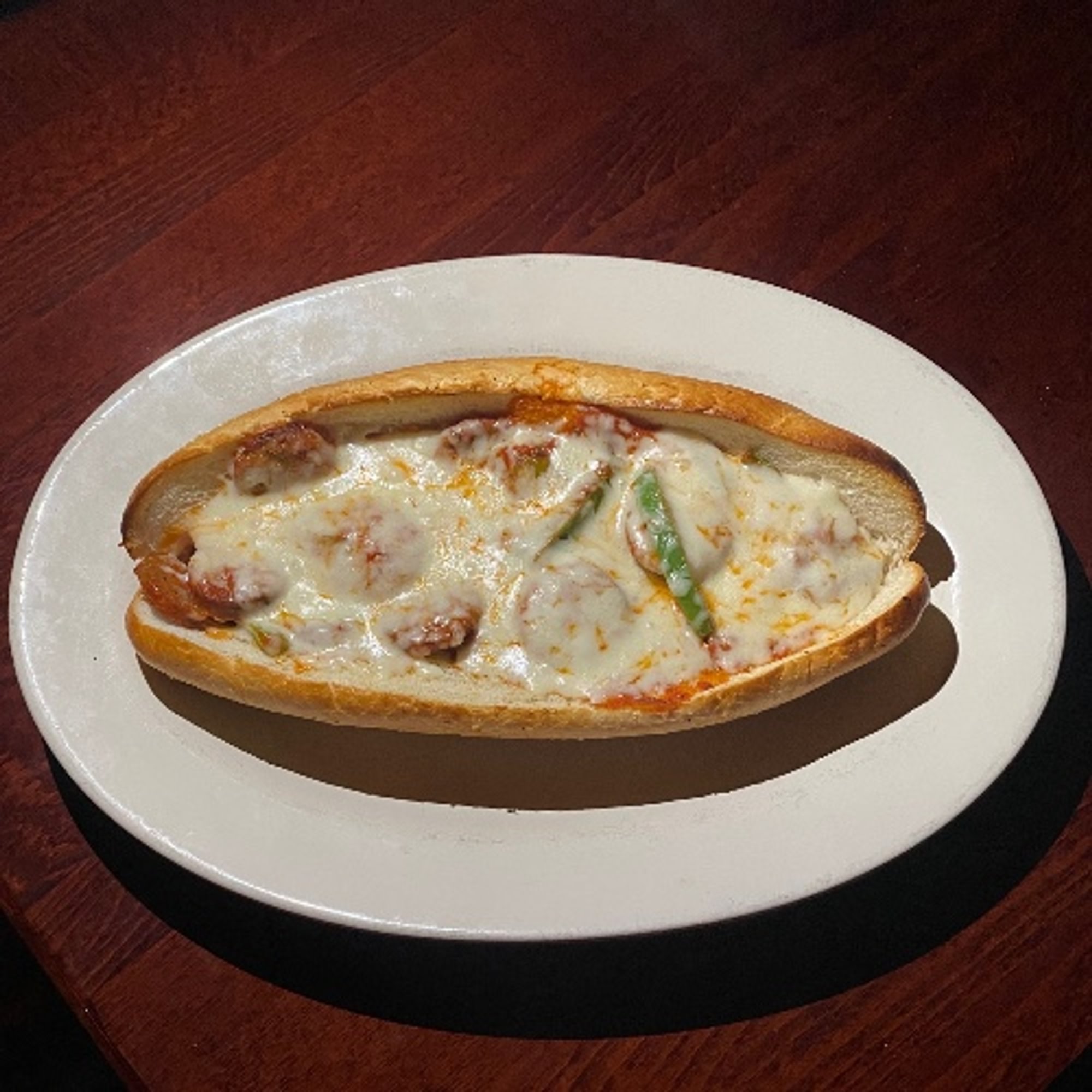 Sausage & Pepper Parm Sub