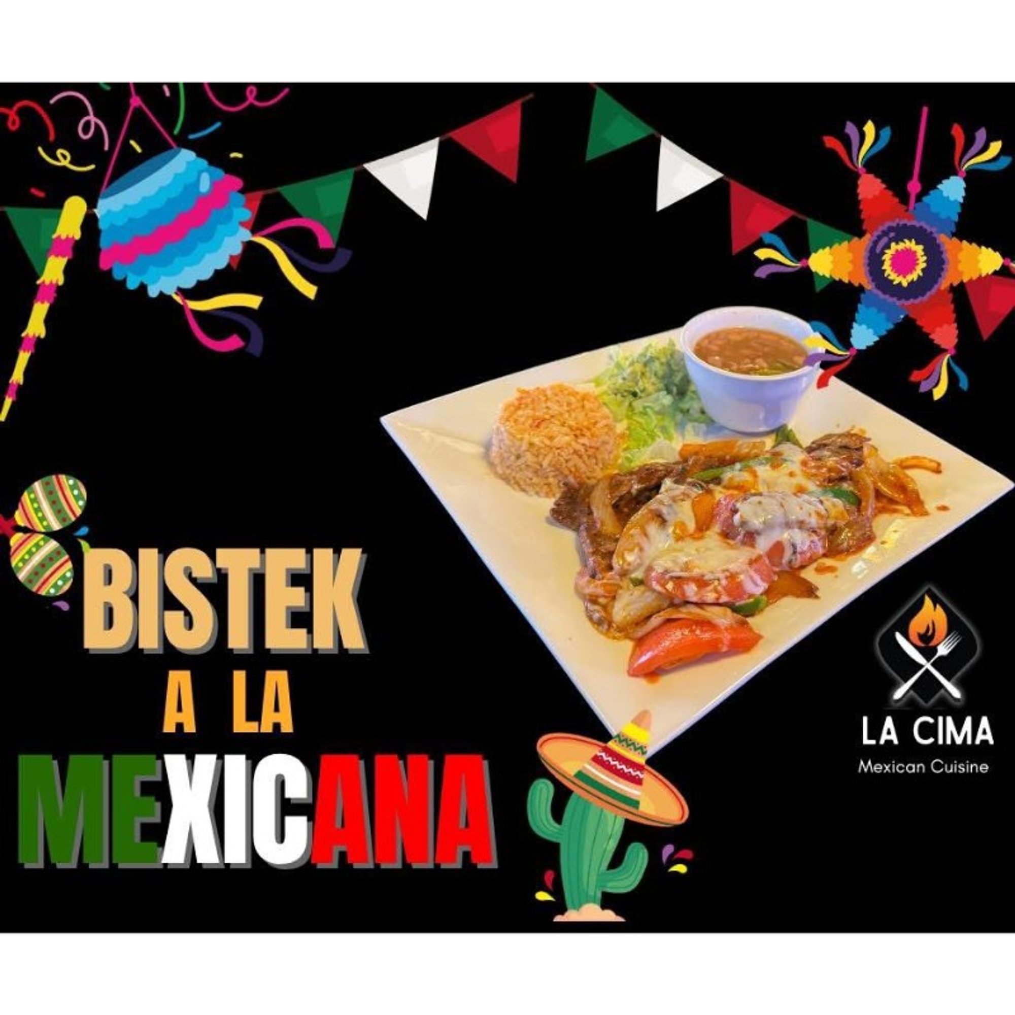 Bistek a La Mexicana