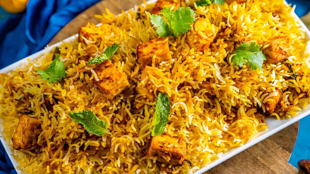 Paneer Biryani