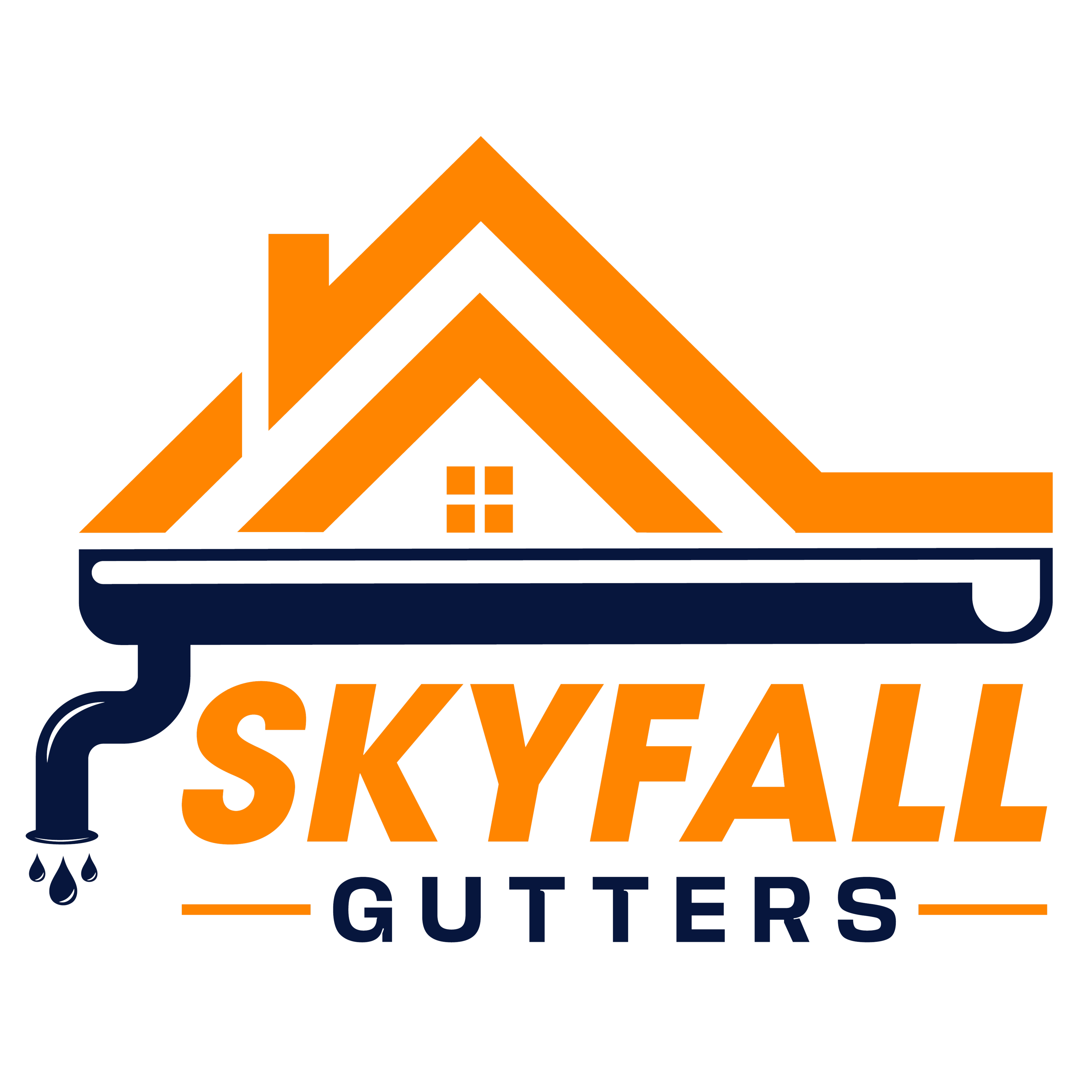 Skyfall Gutters Logo