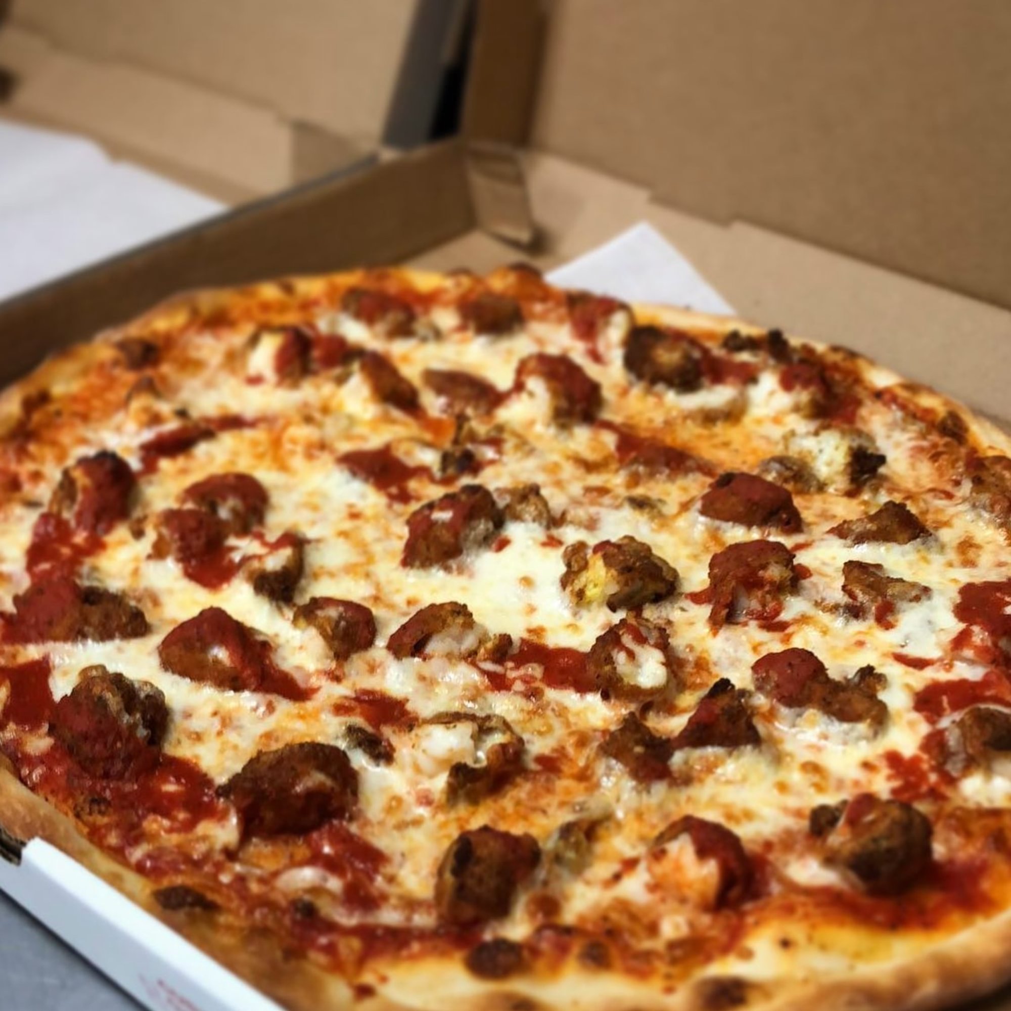 Shrimp Parm Pizza