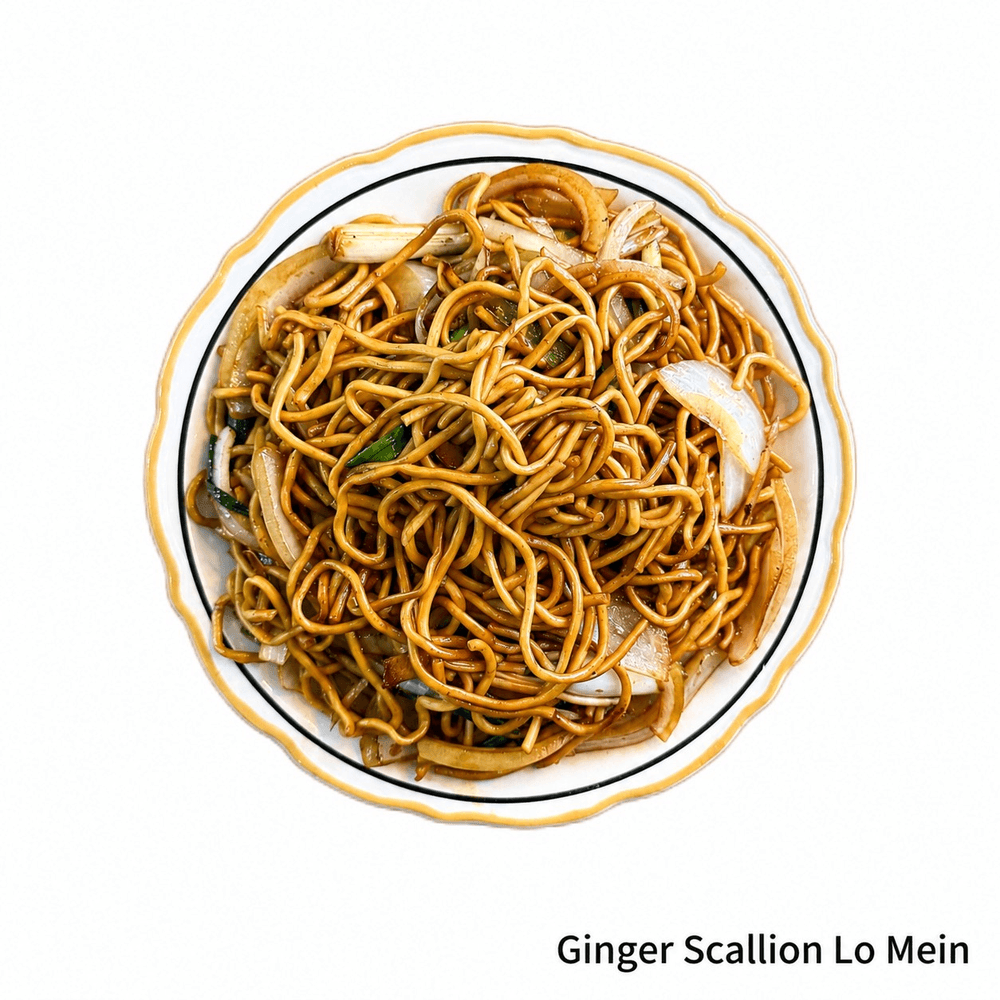 Ginger Scallion Lo Mein