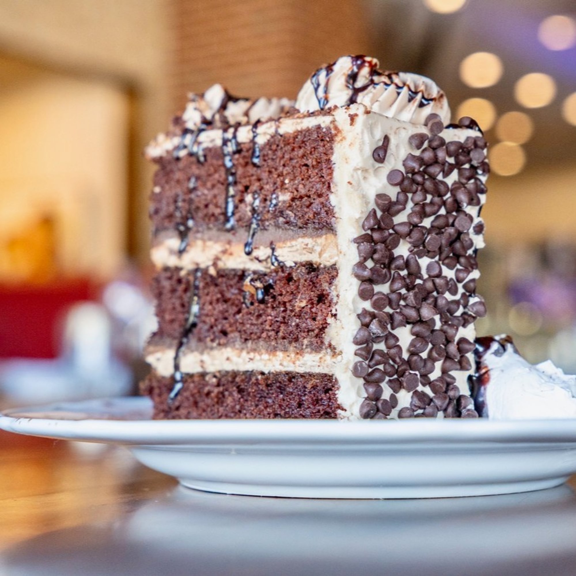 Triple Layer Chocolate Cake