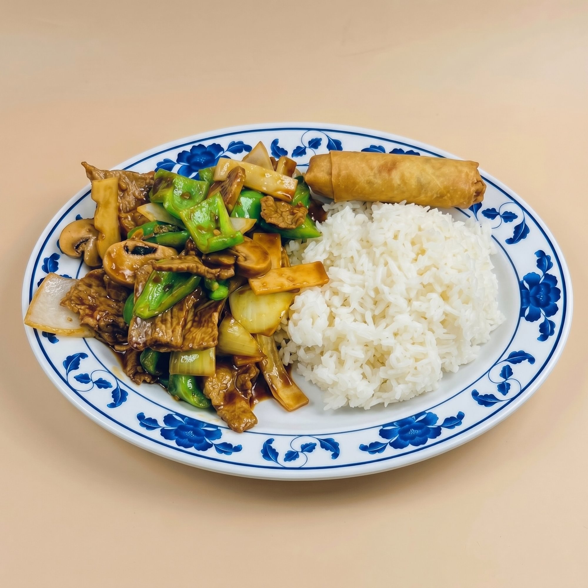 D. Beef Pepper Steak