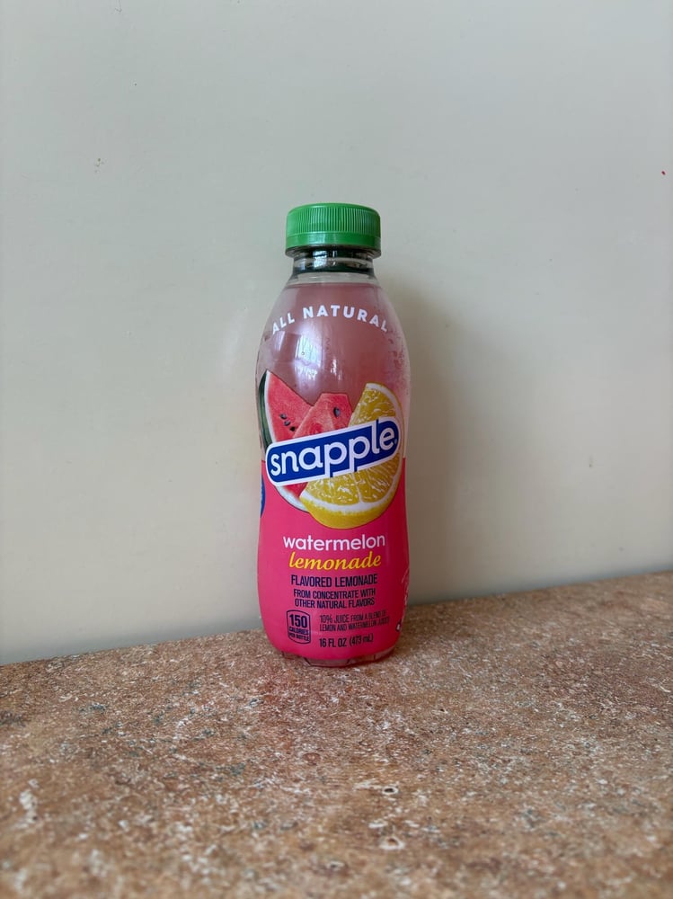 Snapple: Watermelon Lemonade