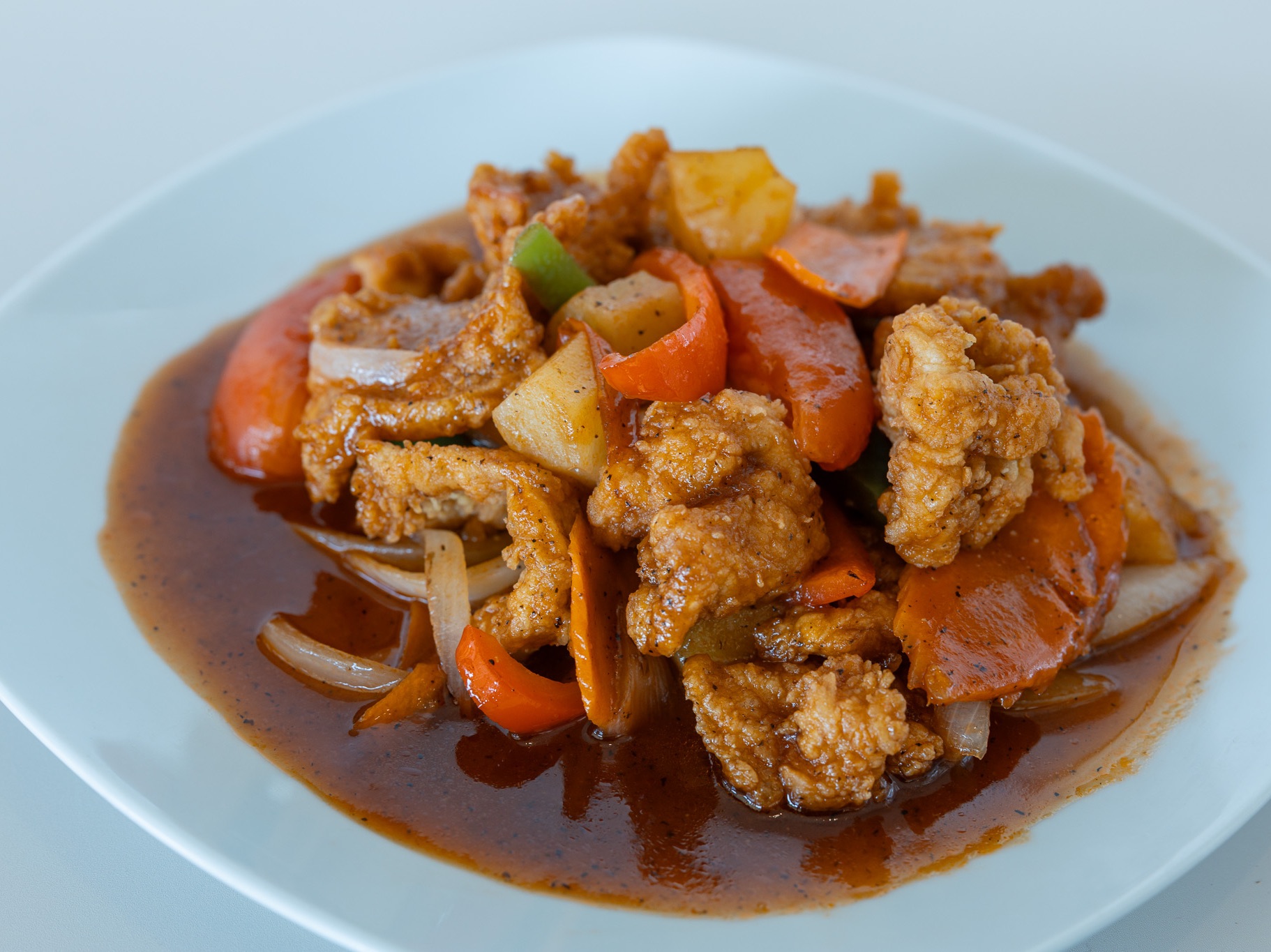 SWEET AND SOUR CHICKEN
