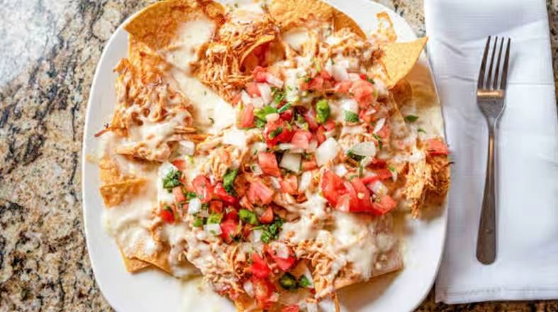 Chicken & Beans Nachos
