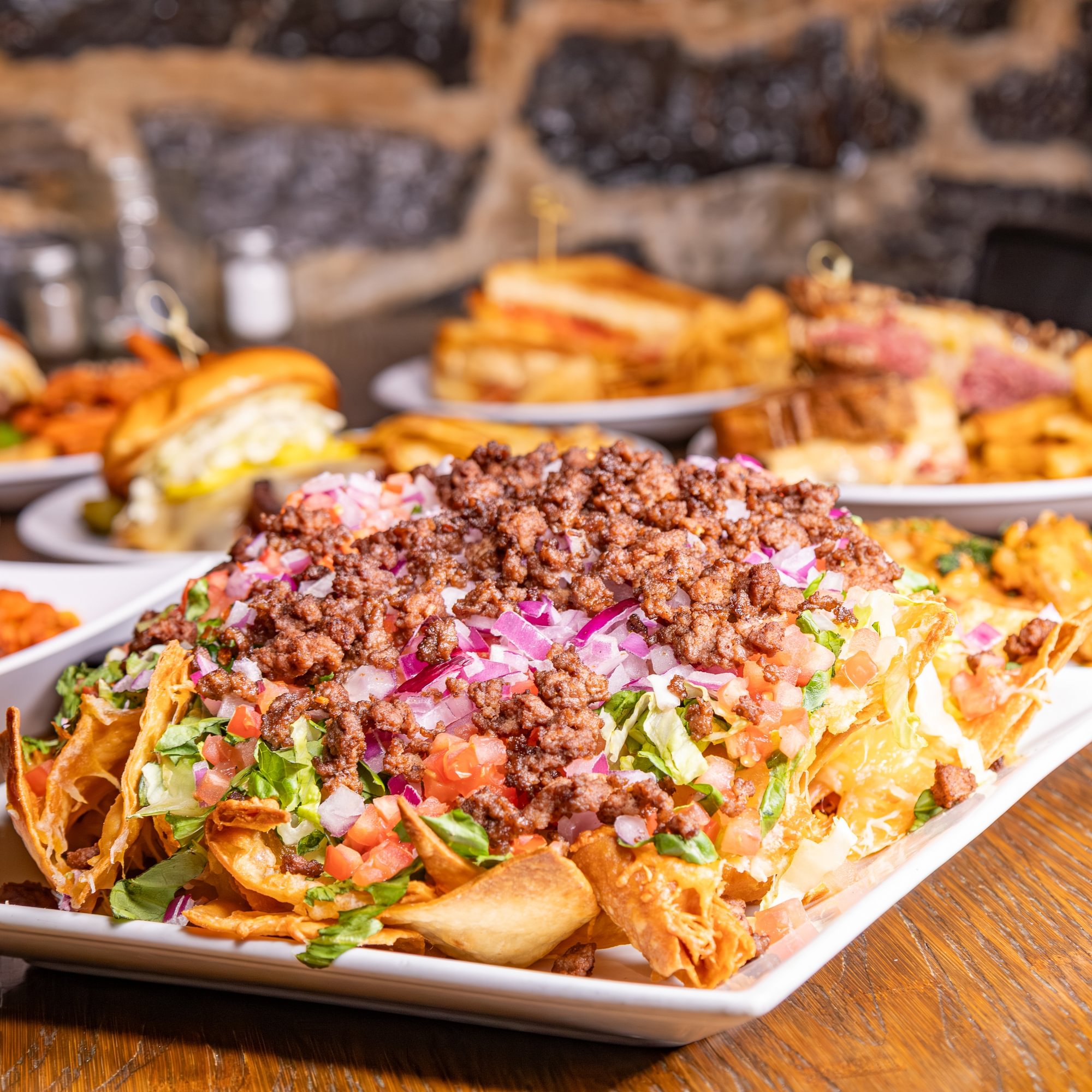 Nachos with Beef
