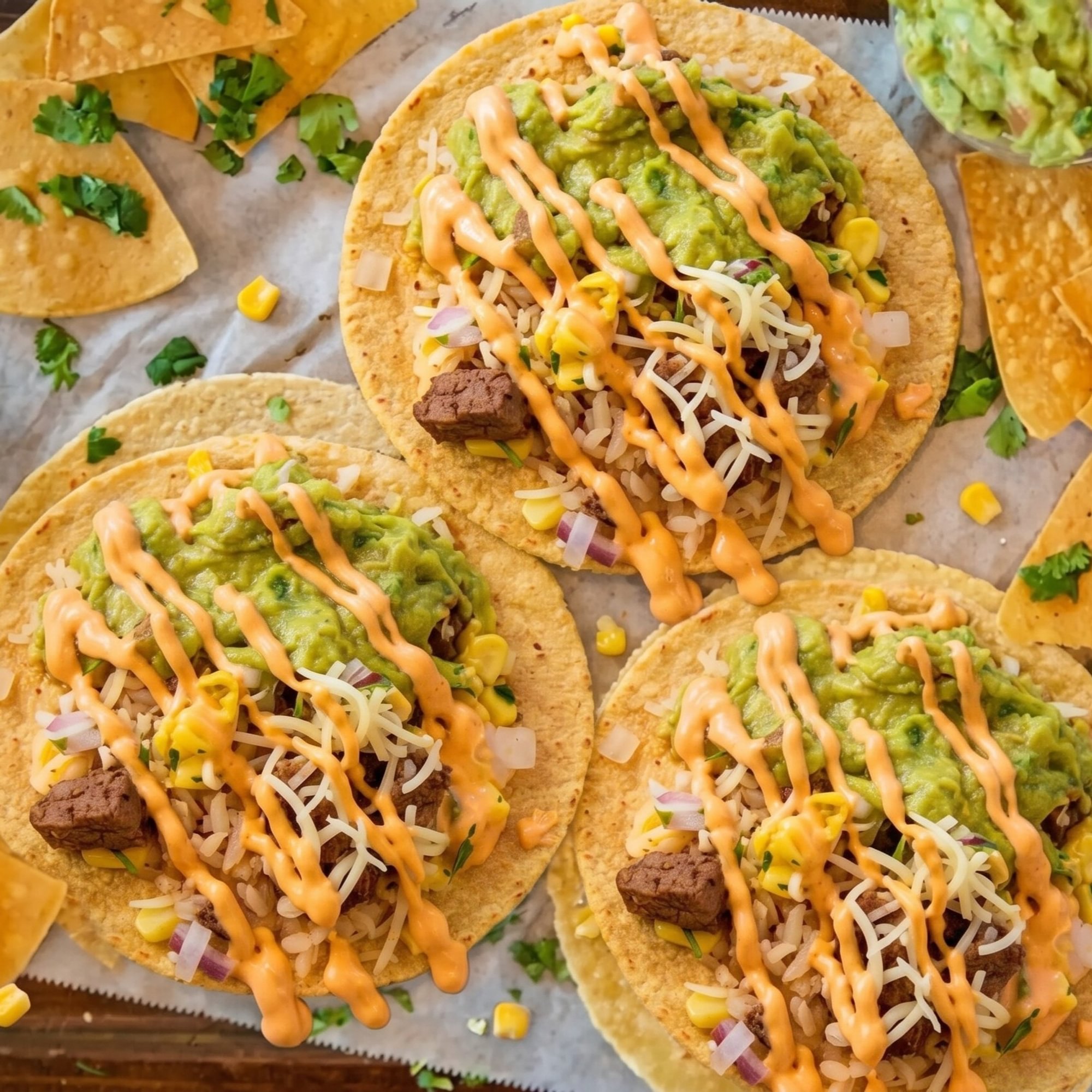 3 Carnitas Pork Tacos