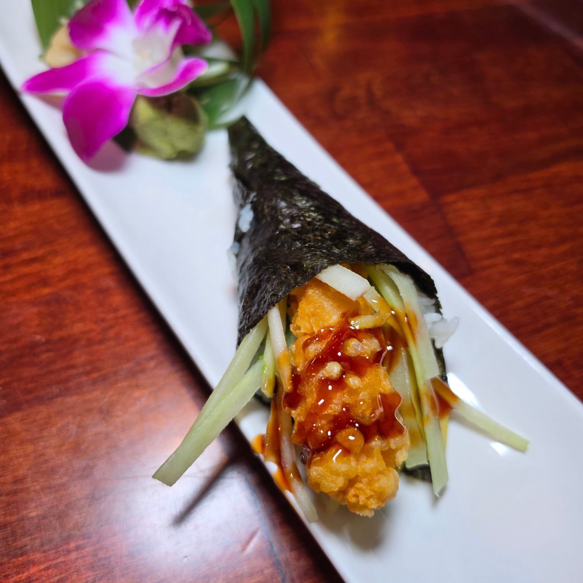 Shrimp Tempura Handroll
