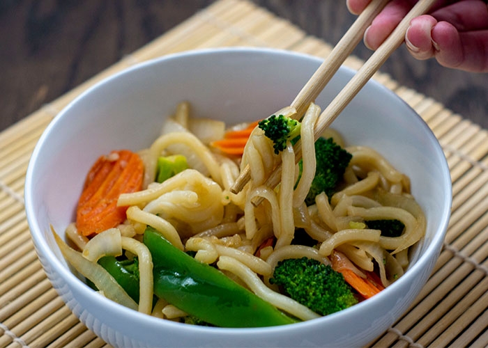 Mixed Veggie Stir Fry Noodle