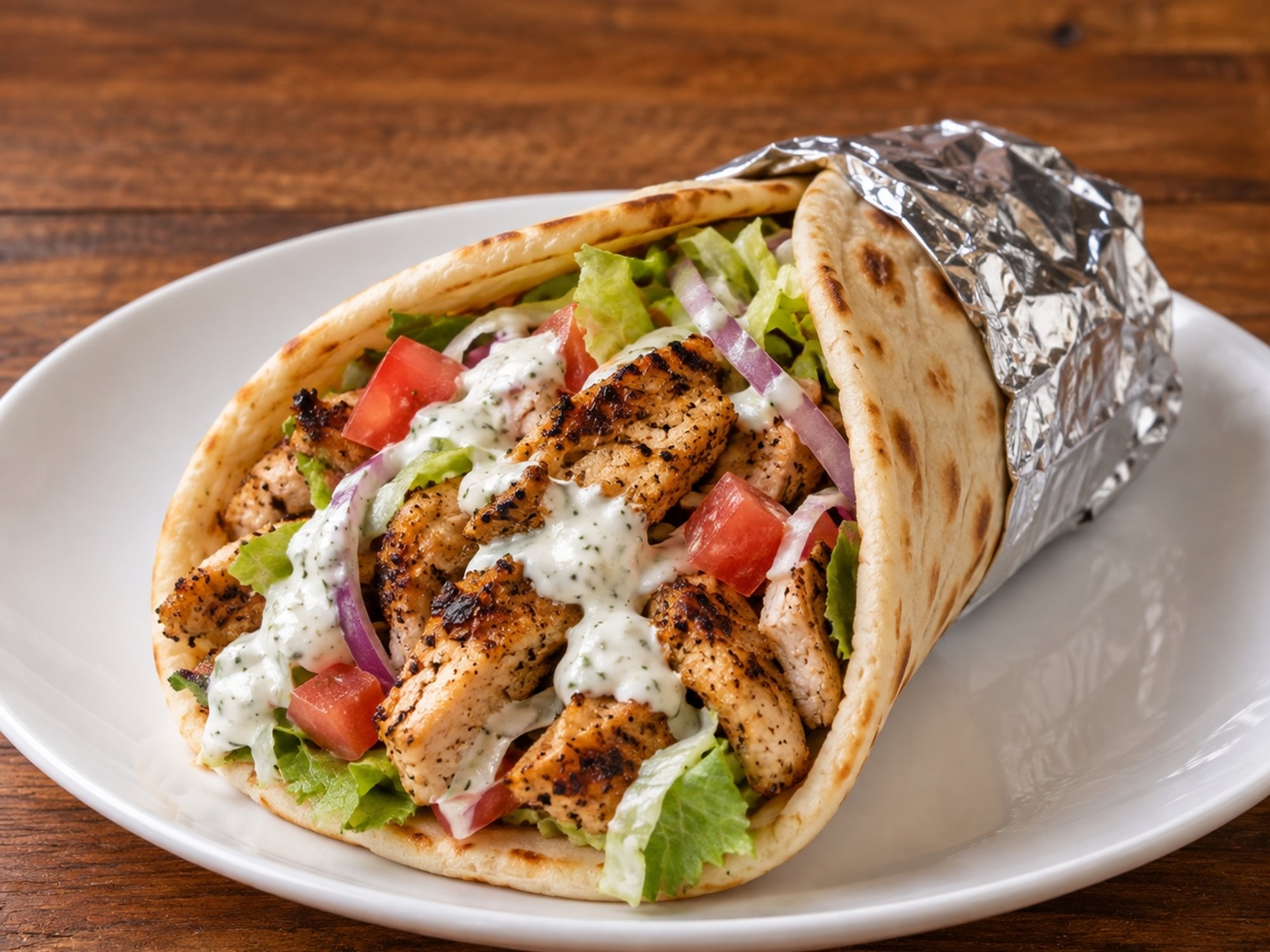 Chicken Gyro Wrap