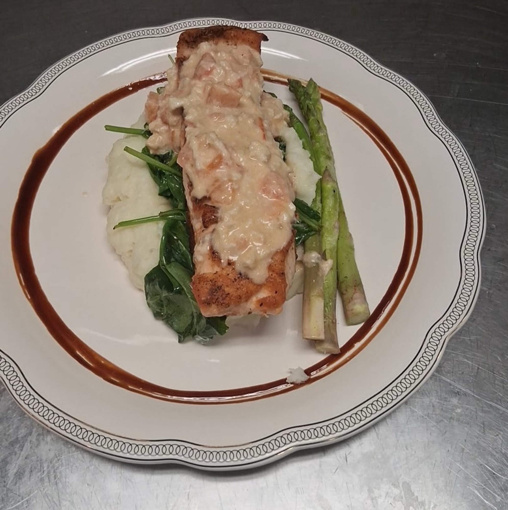 Salmon Oscar Style