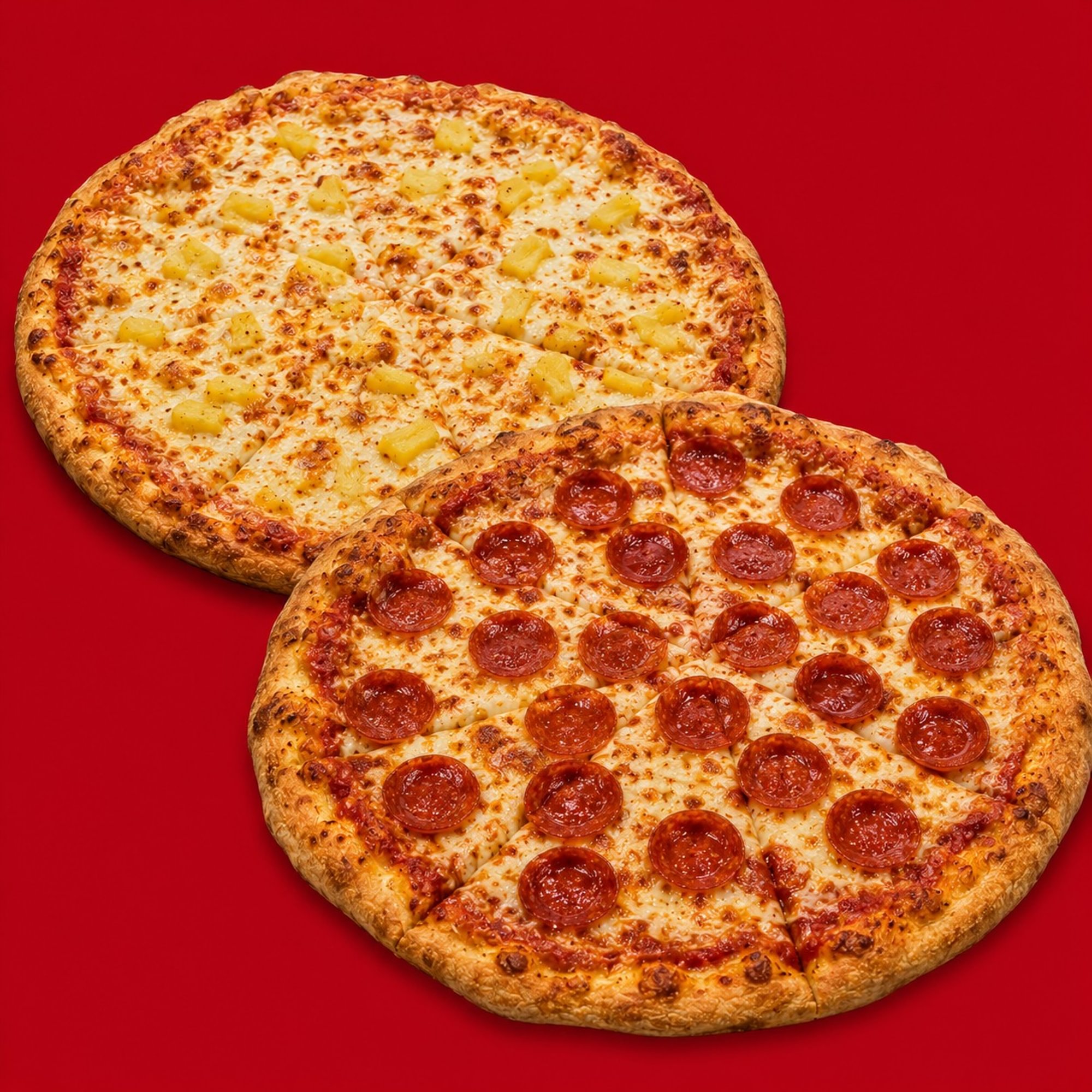 2 Large 1-Topping