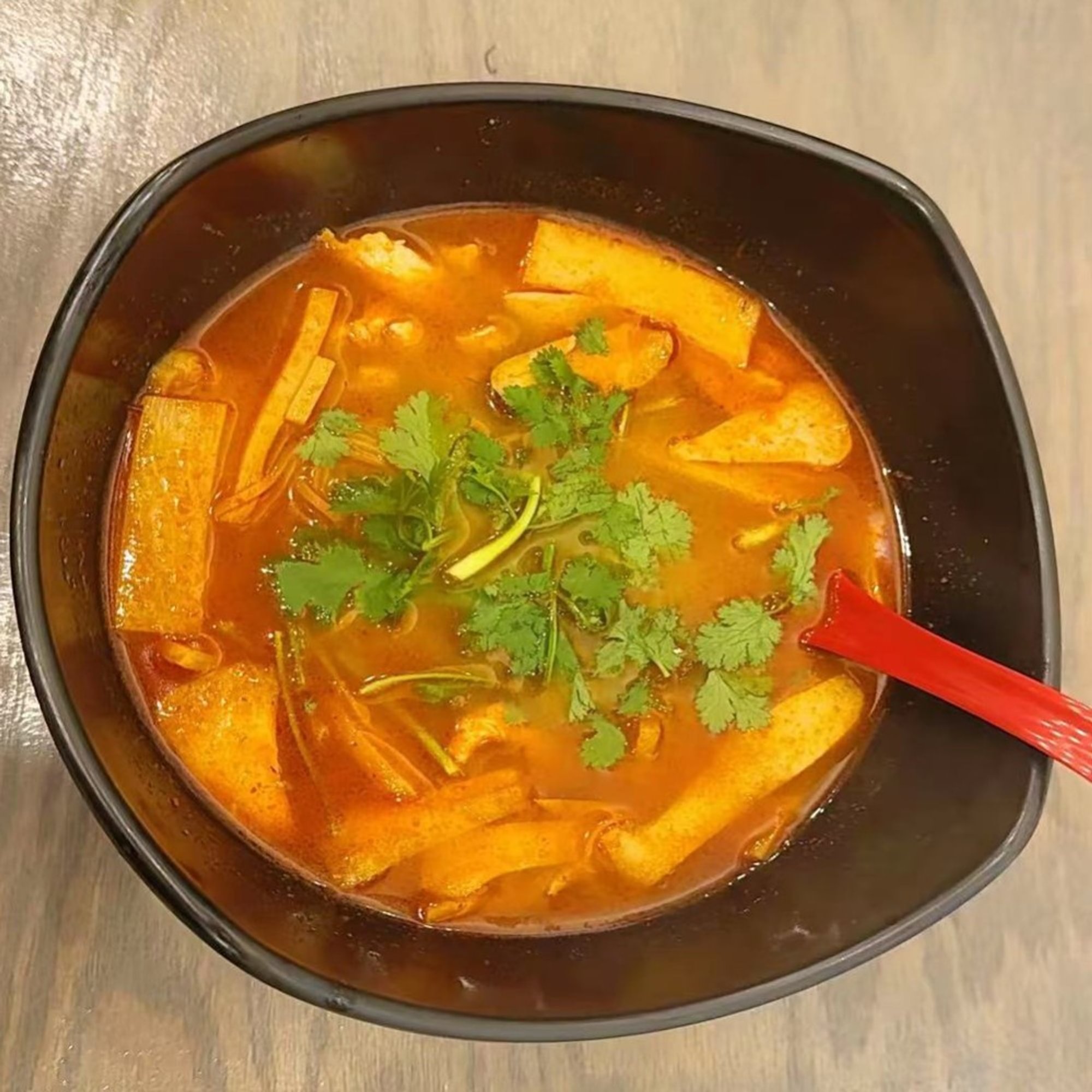 Tom Yum with Noodles Soup