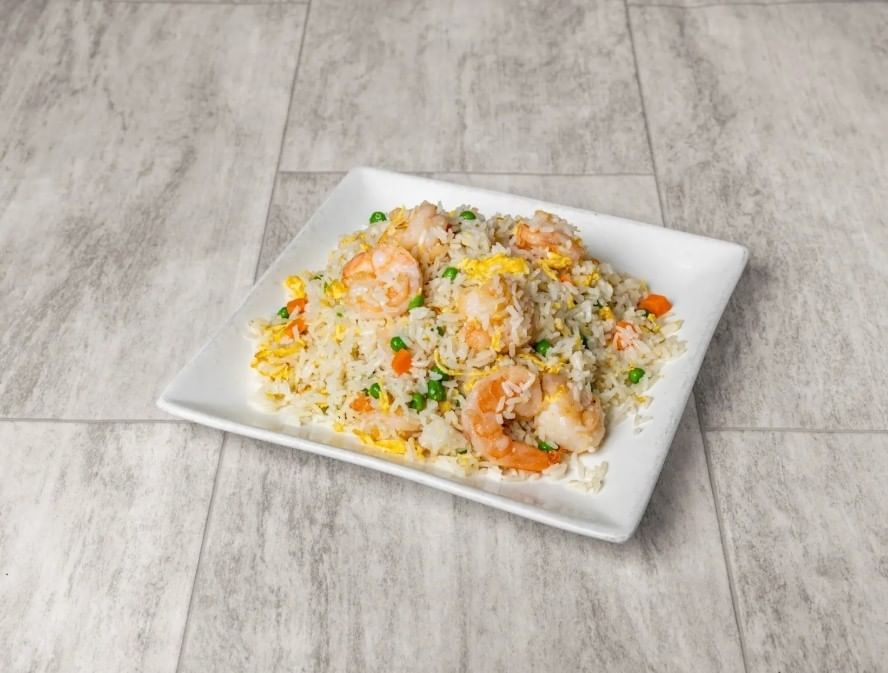 Shrimp fried rice / 虾仁炒饭
