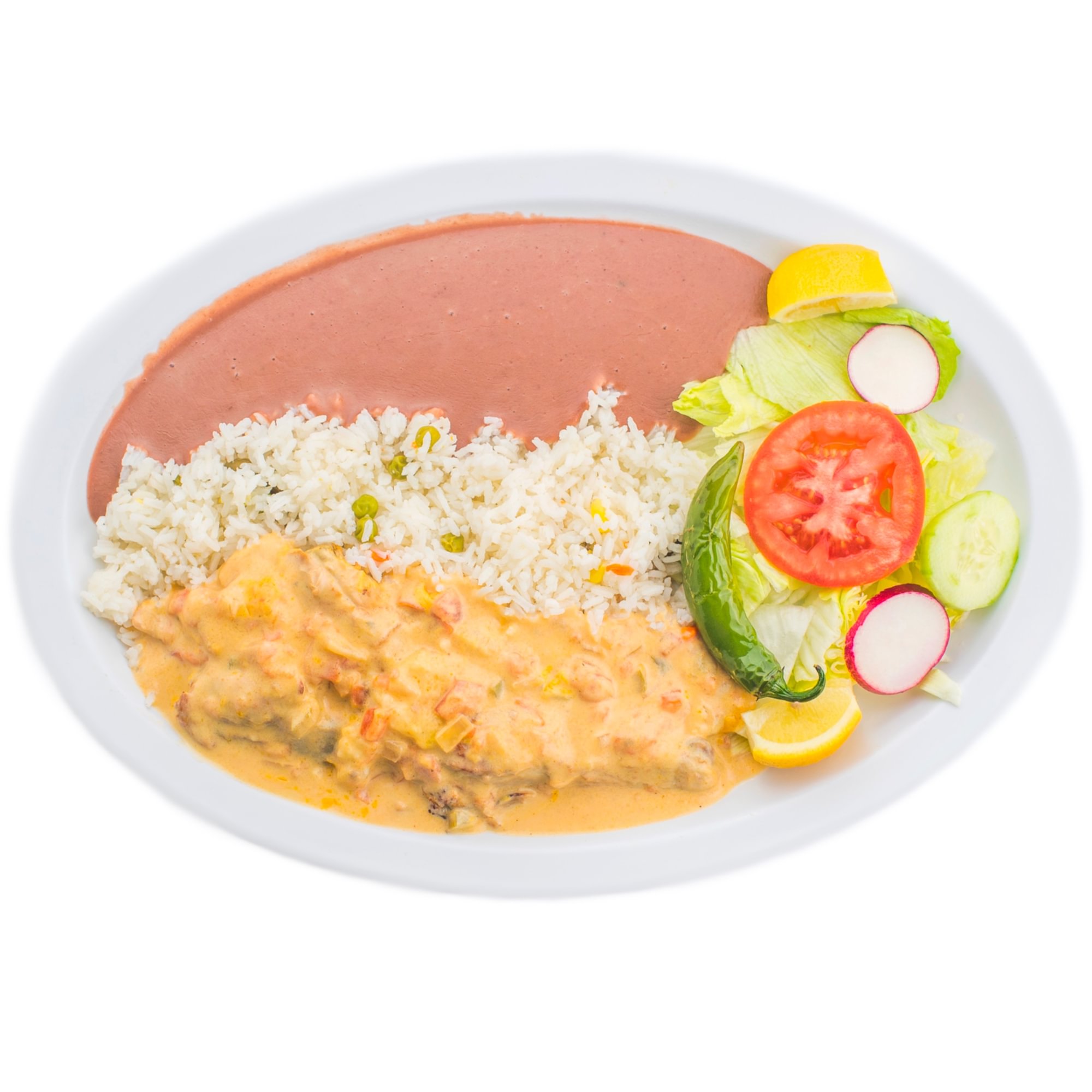 Pollo en Crema