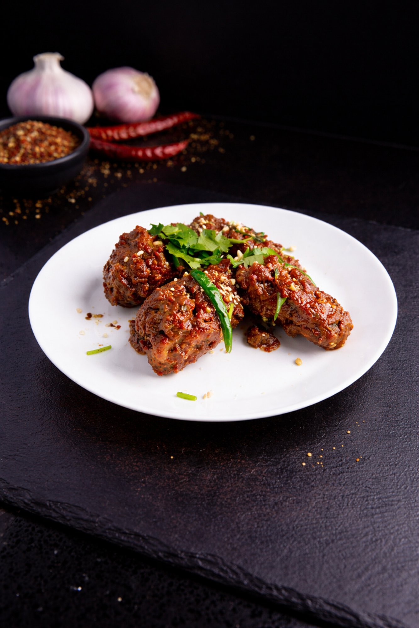 Karimnagar Kodi Wings (Spicy Chicken Wings, 8 pieces)