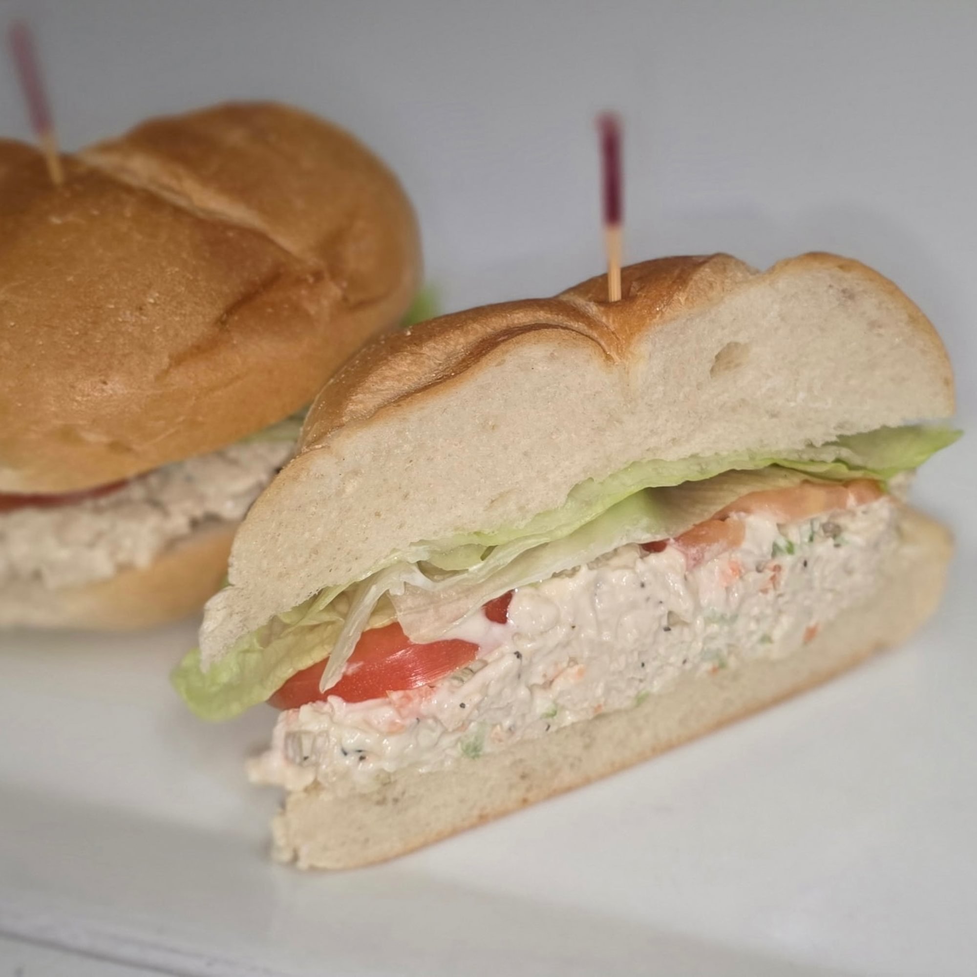 Chicken Salad Sandwich with Lettuce