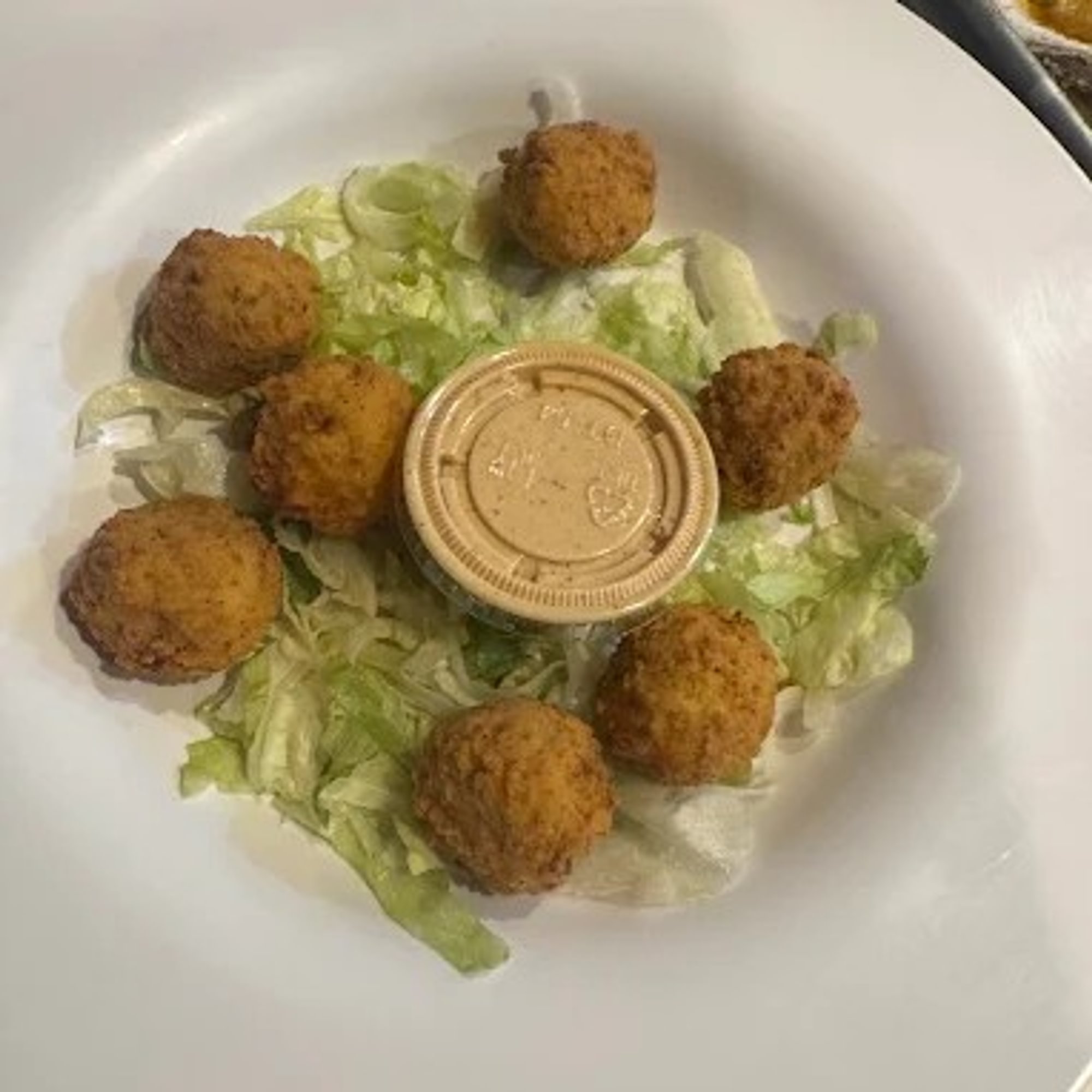 Cajun crab balls