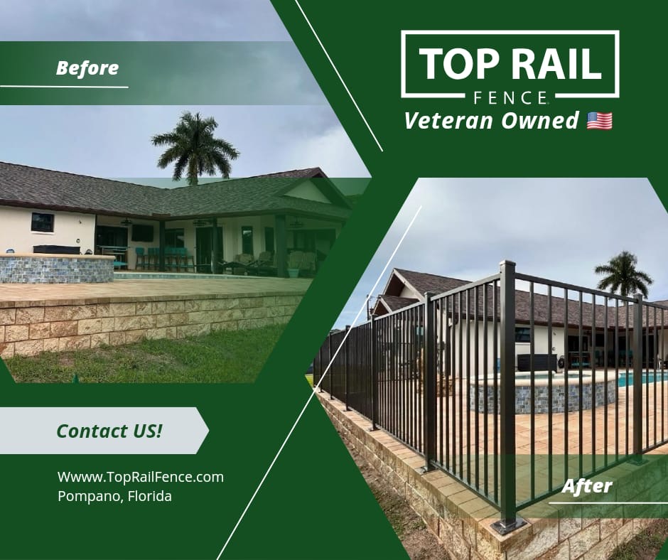 Top Rail Fence Pompano Beach Image