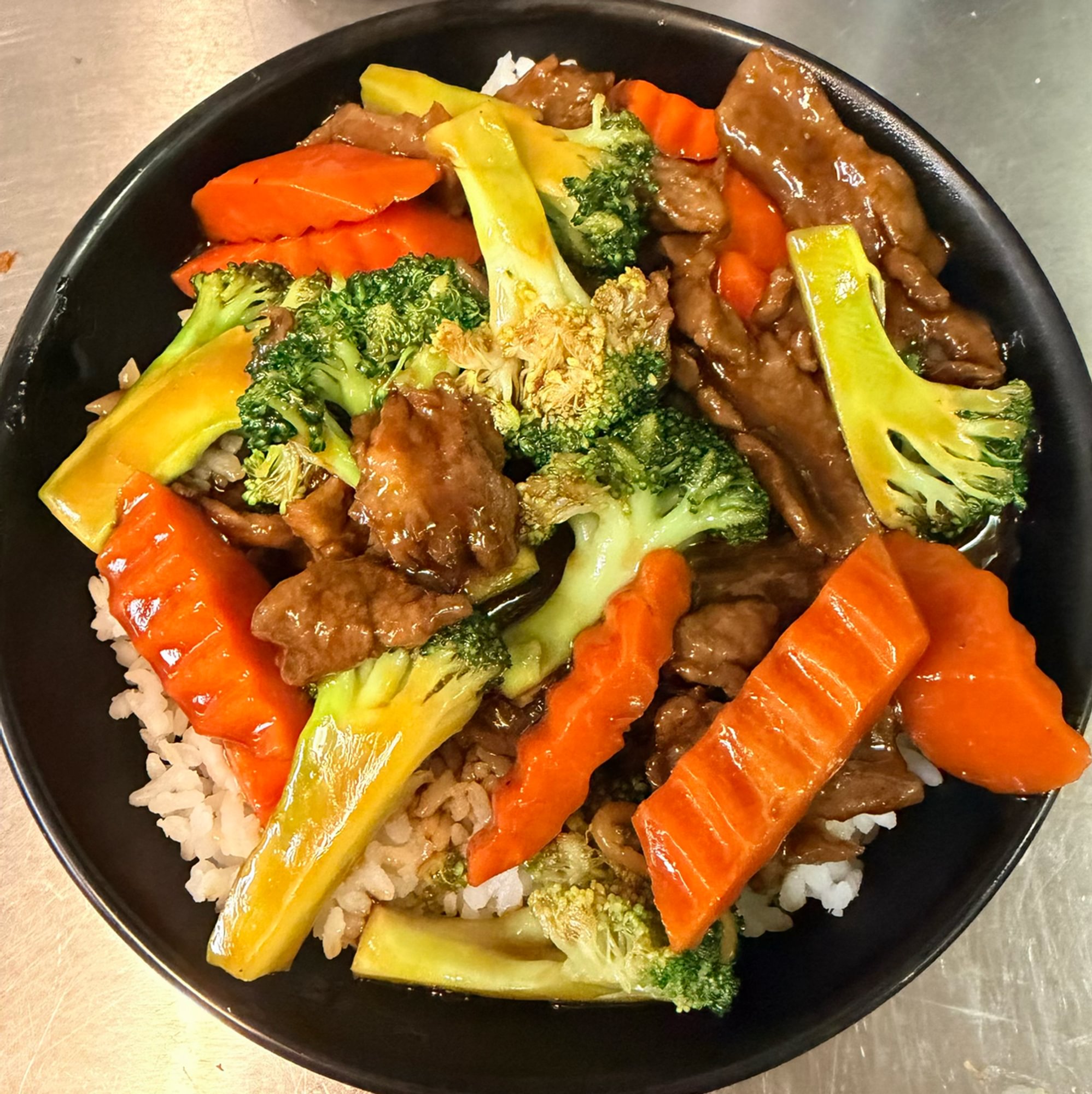 B3. Beef Teriyaki Bowl