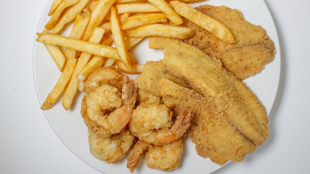 Snapper & Shrimp Platter