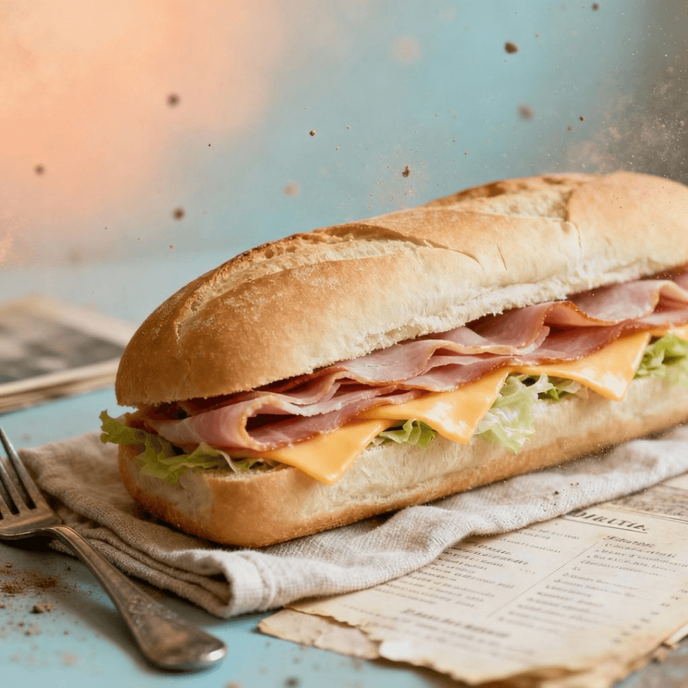 Ham and Cheese Sandwich