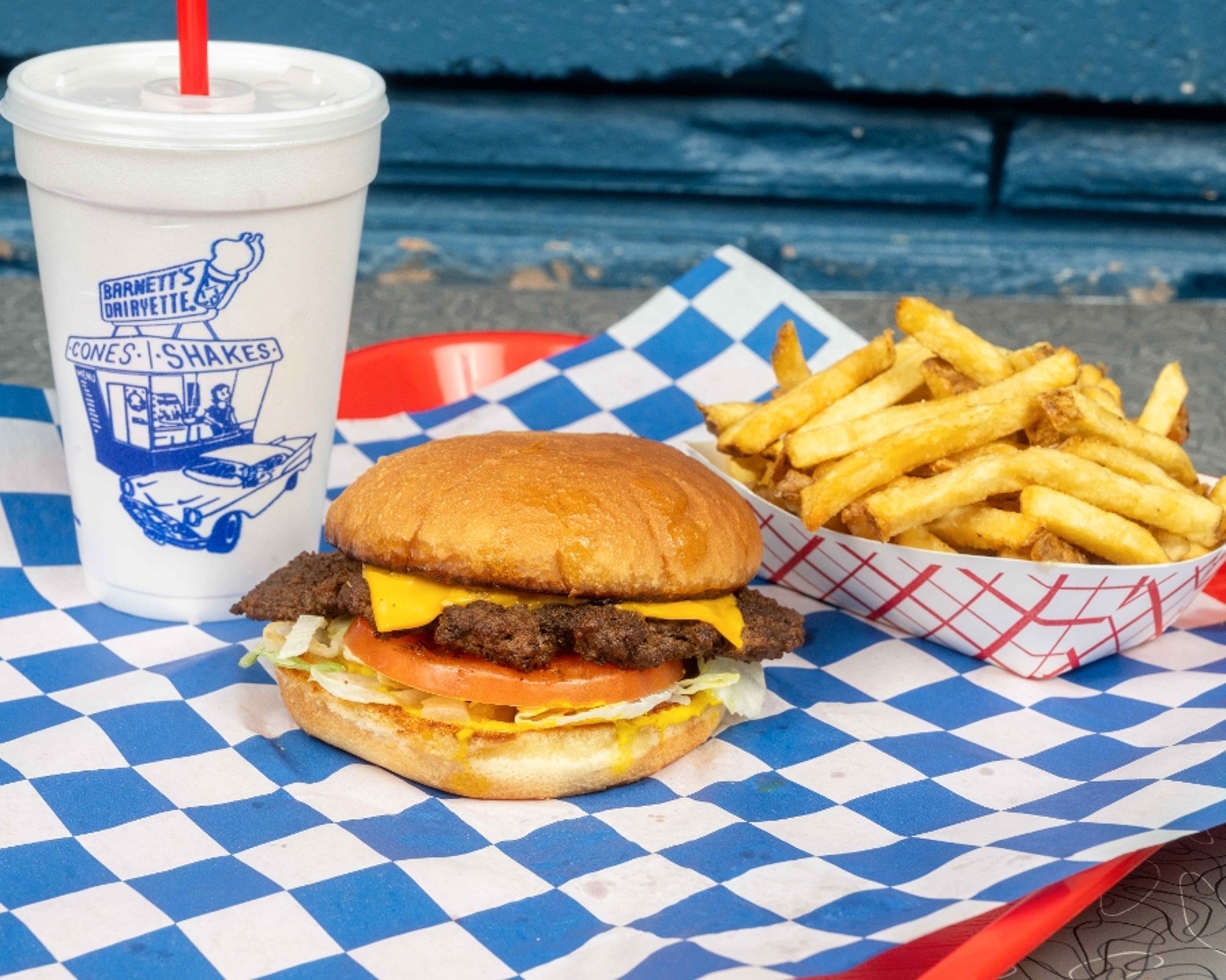 CHEESEBURGER BASKET