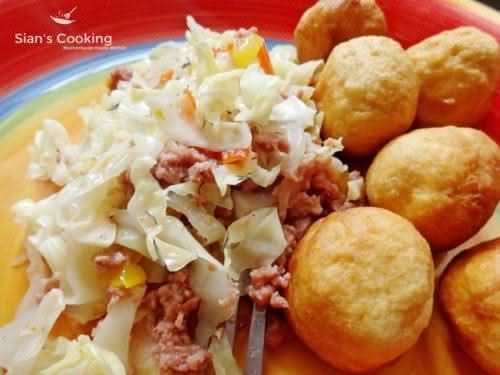 Corned Beef & Cabbage (w/Kale) Breakfast