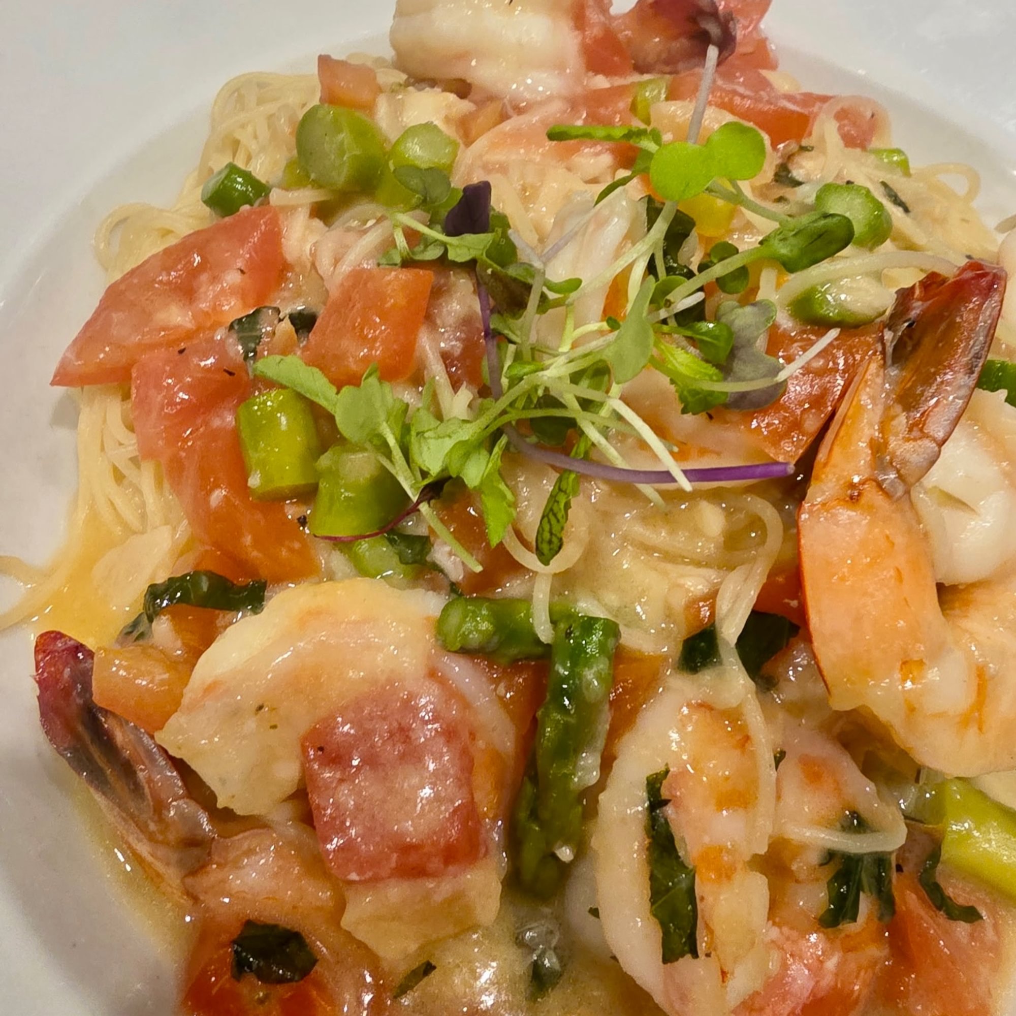 Angel Hair Shrimp