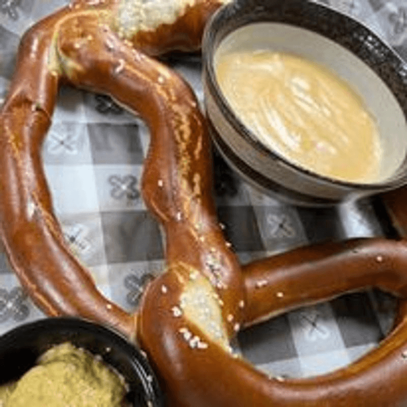 Giant pretzel