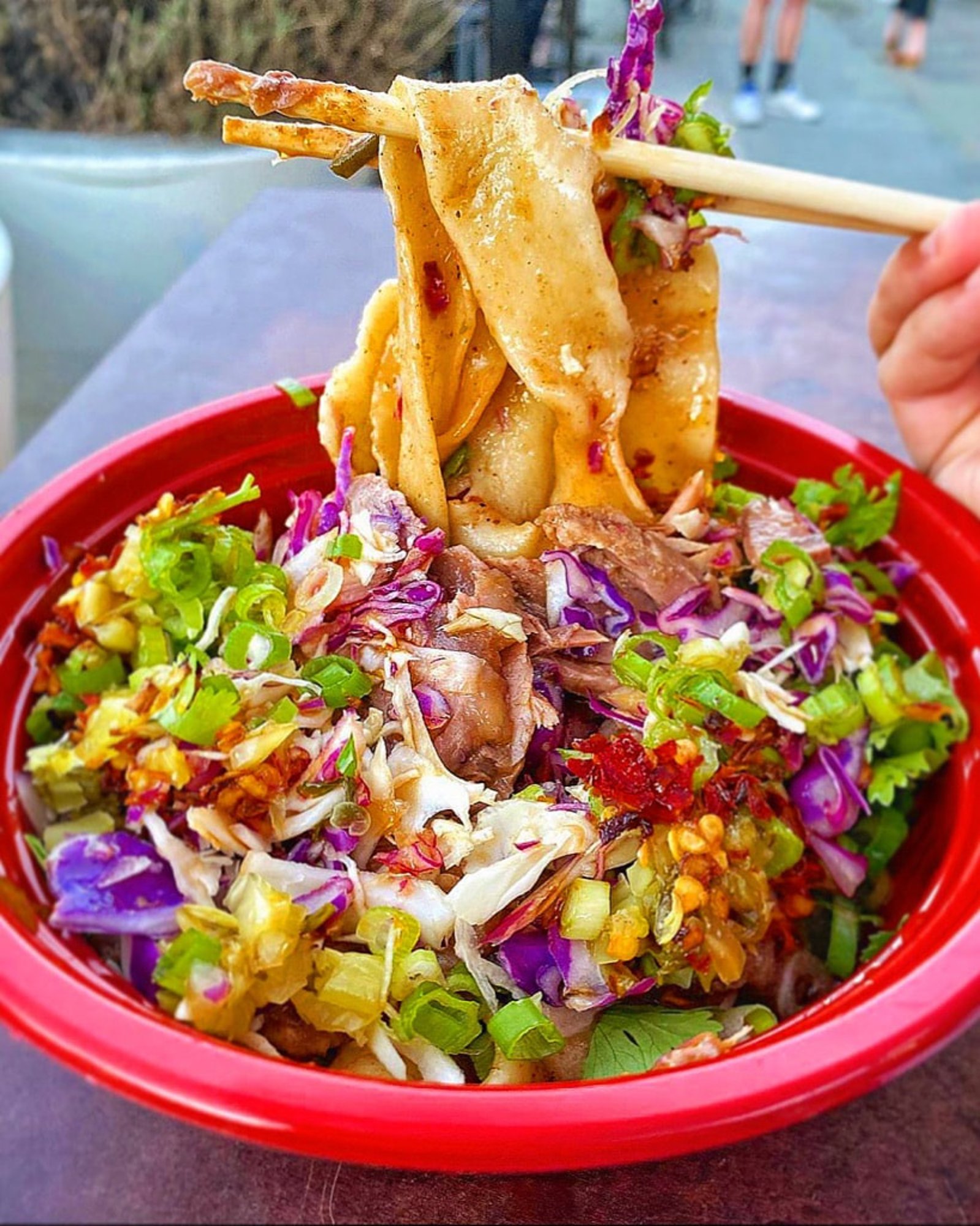 Tingling Cumin Noodle Dry