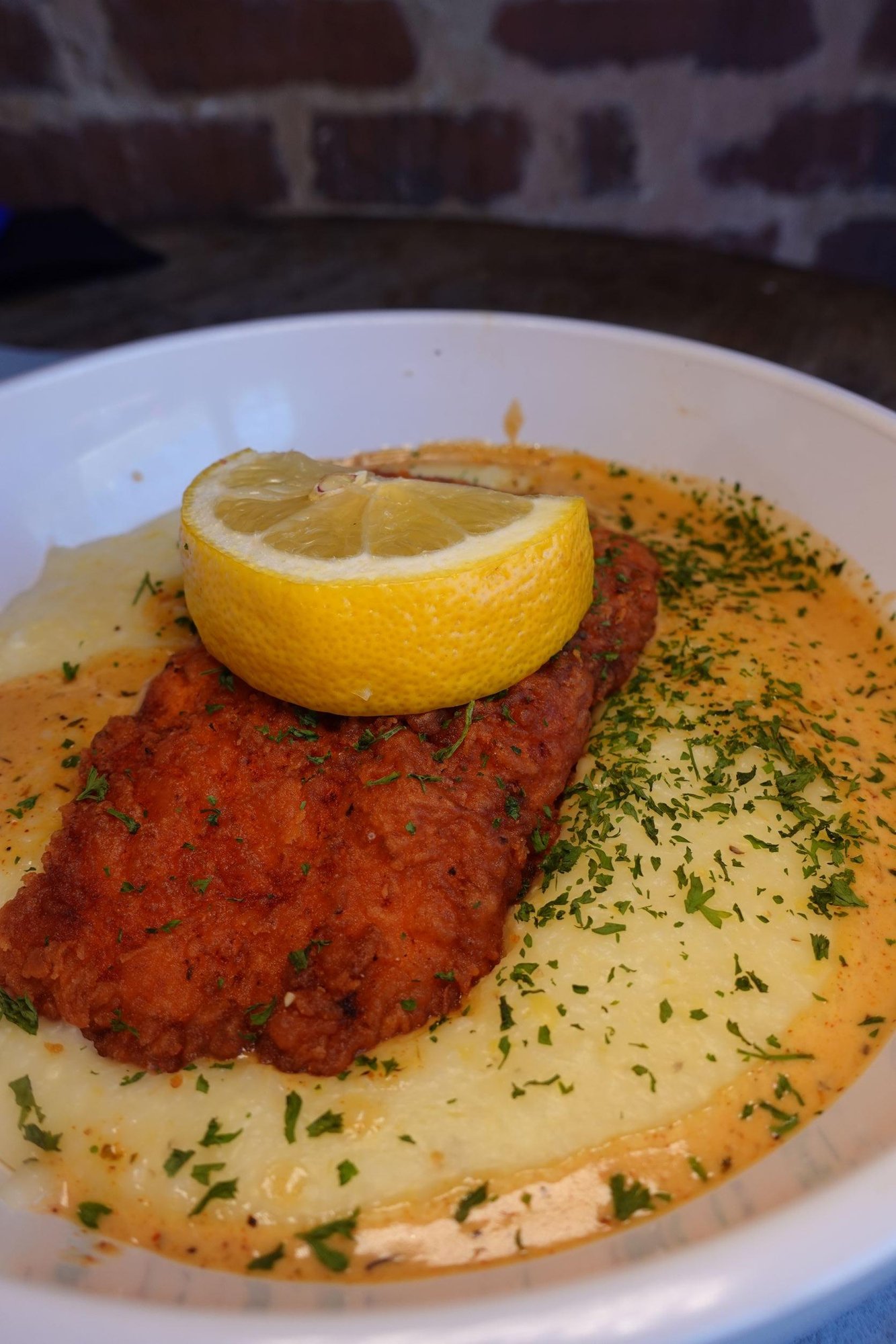 Salmon & Grits