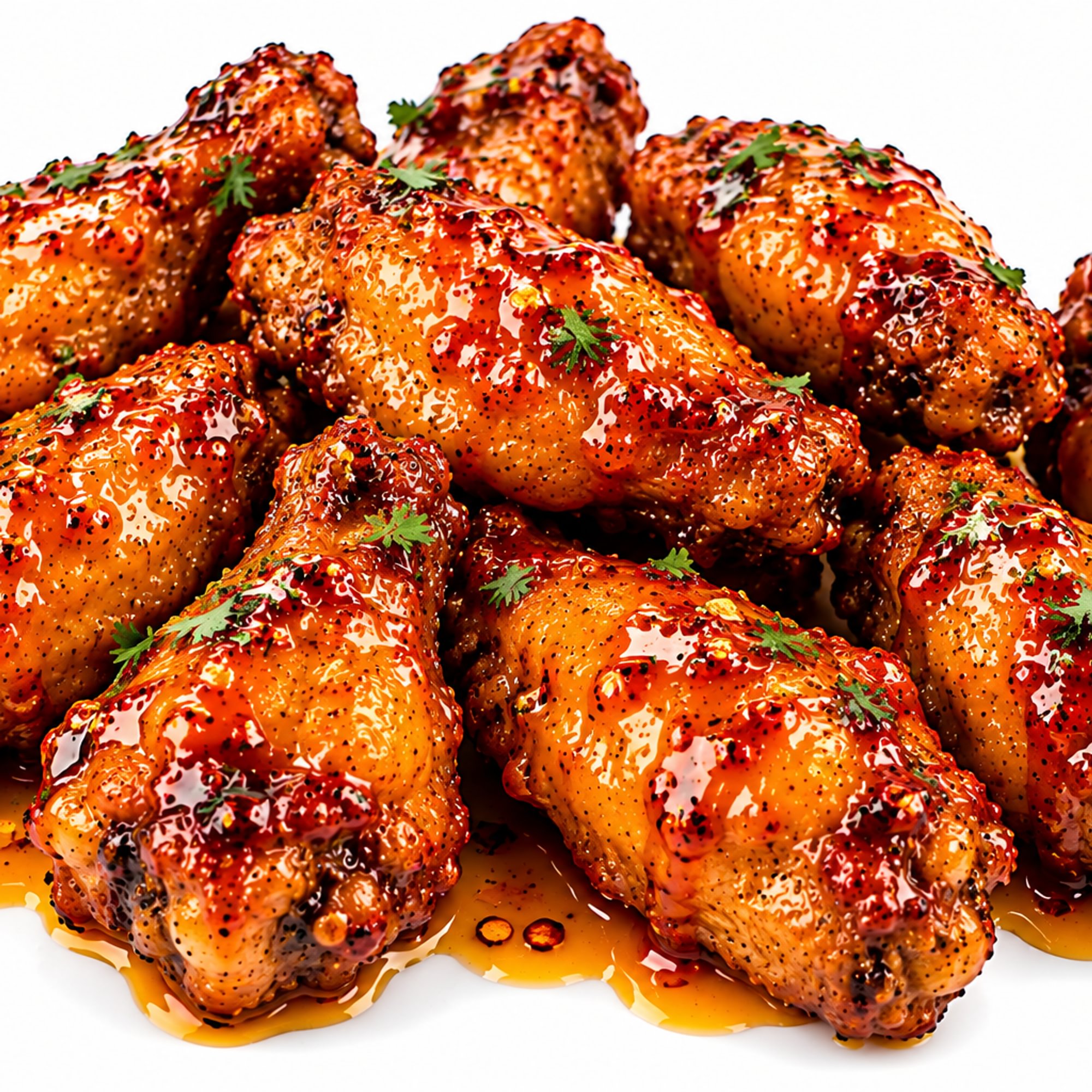 Hot Honey Wings 10 each  