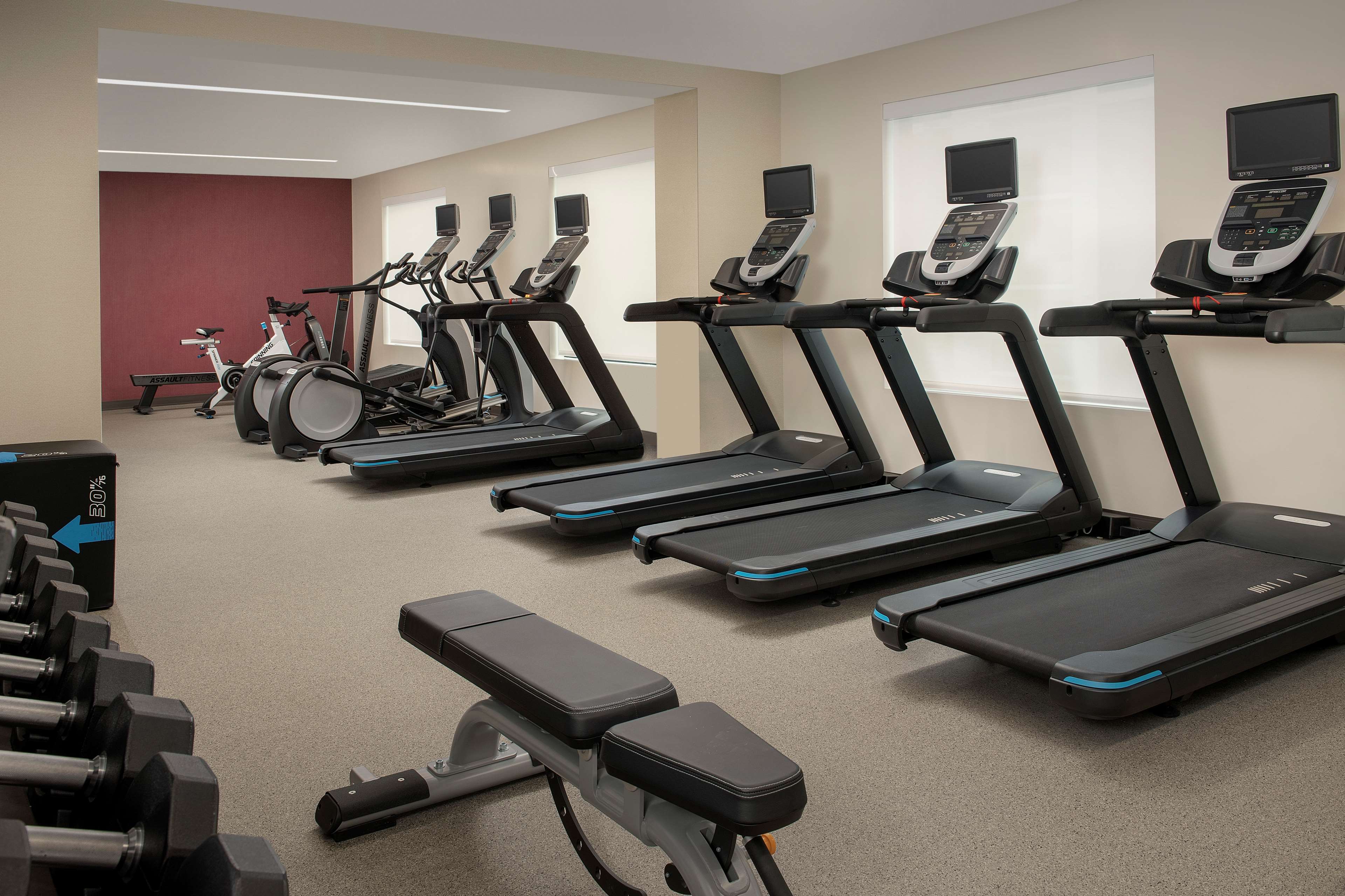 Health club  fitness center  gym