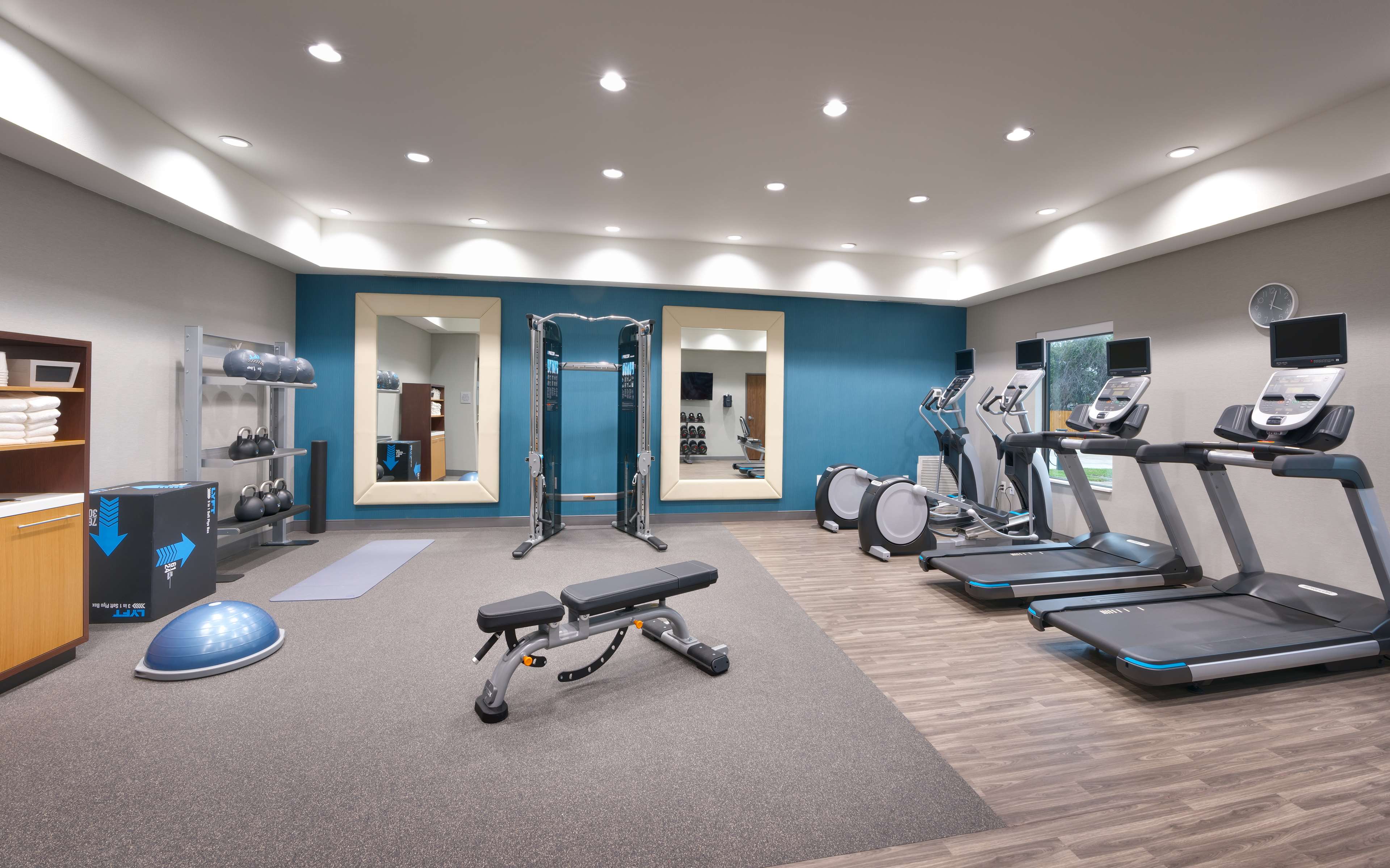 Health club  fitness center  gym