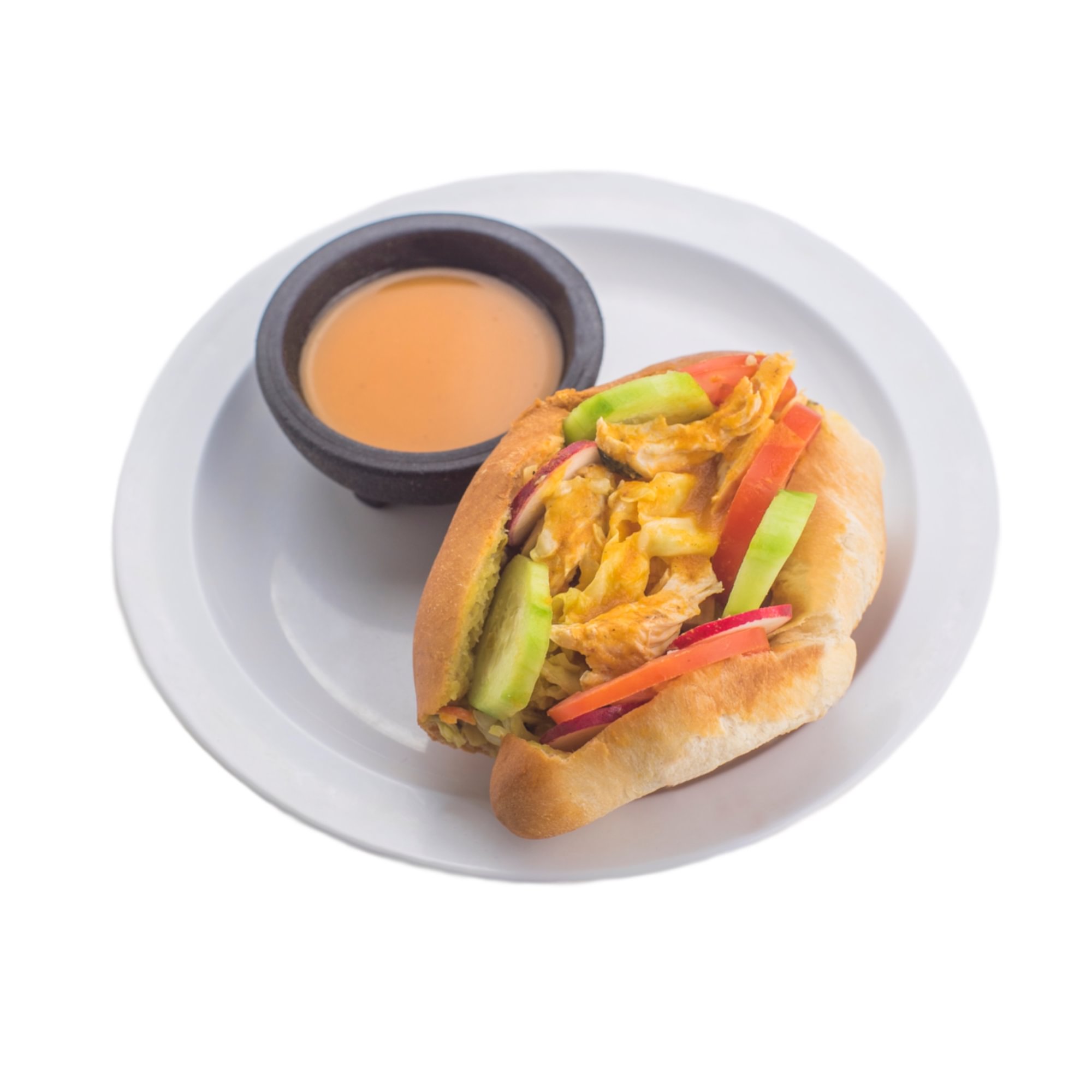 Pan Con Pollo