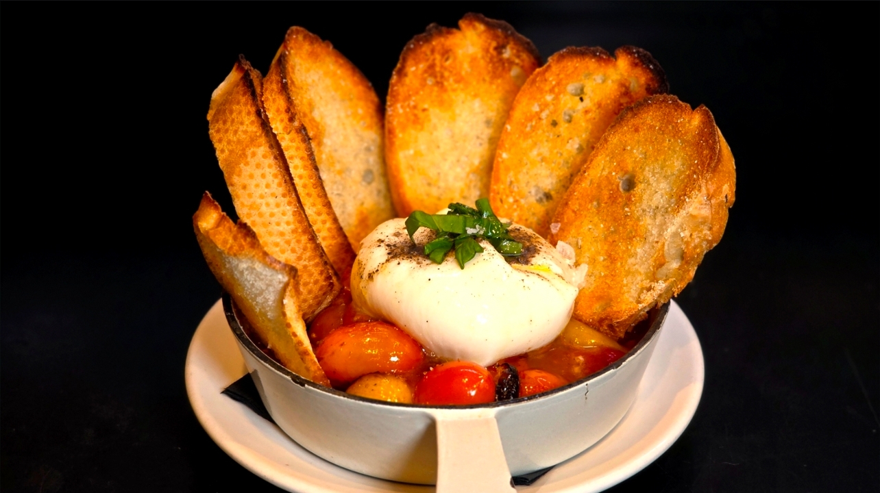Burrata Bruschetta
