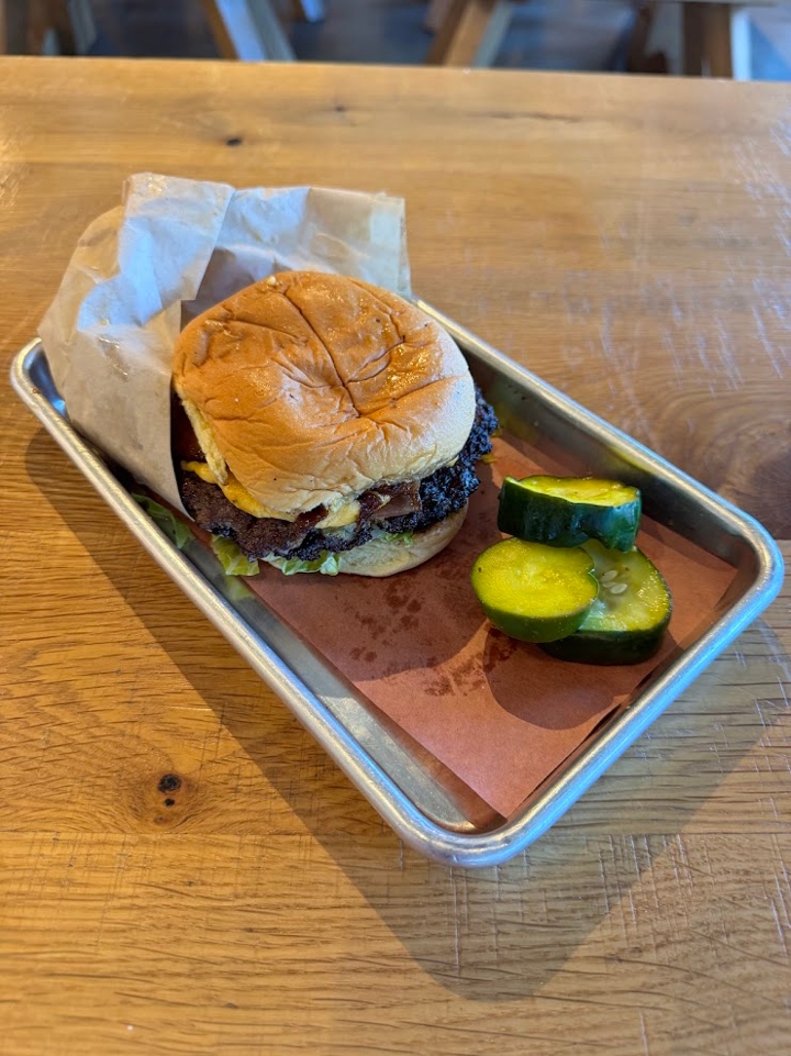 BK Double Smash Burger