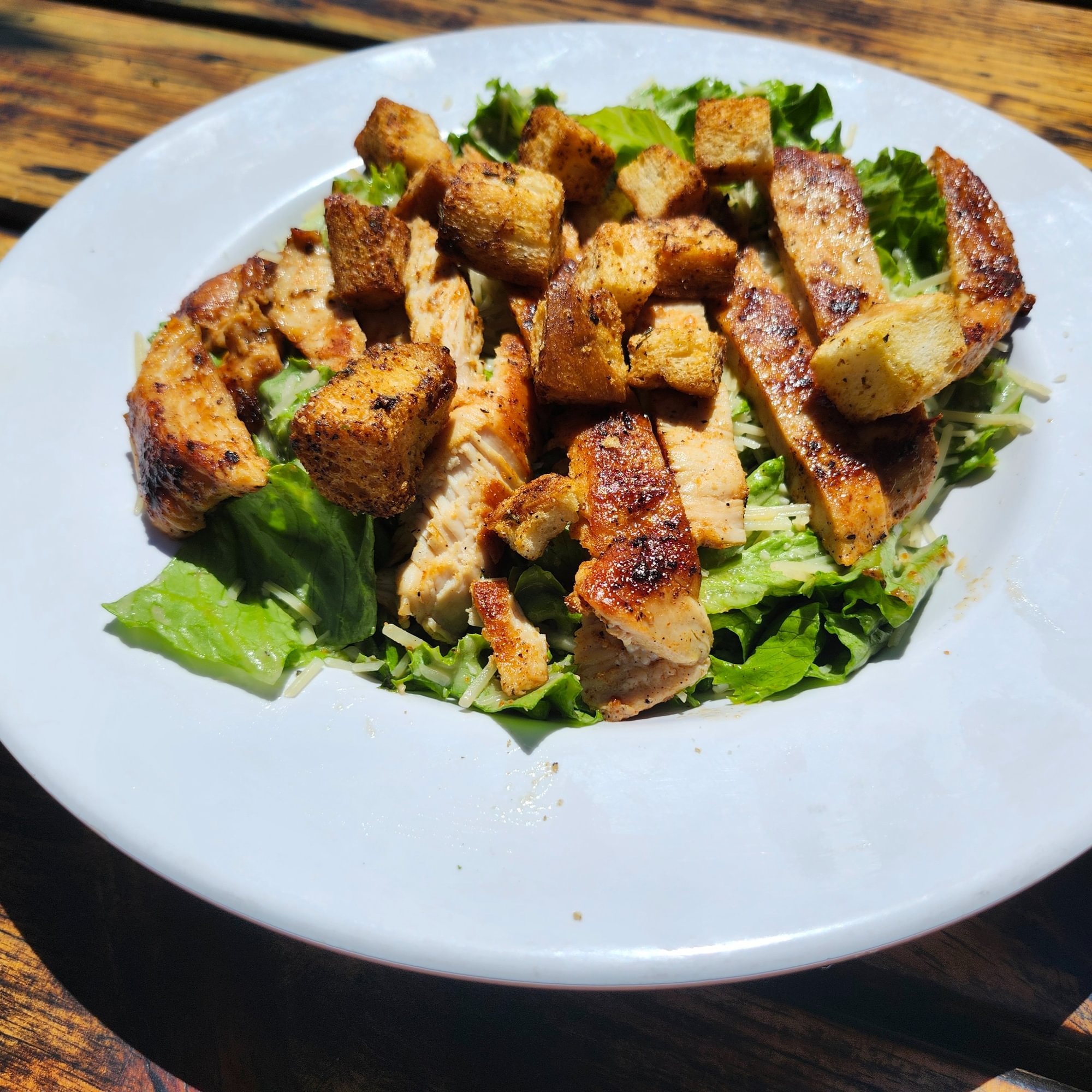 Chicken Salad or Caesar Salad