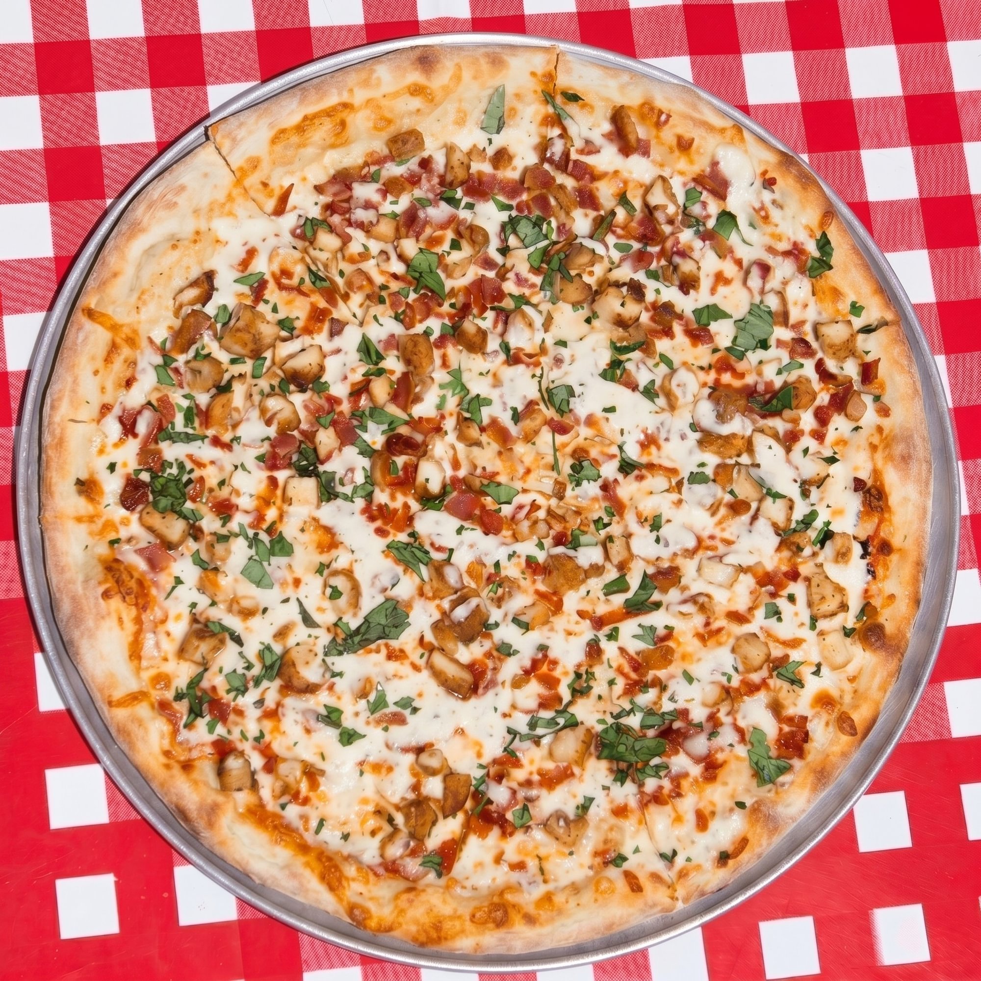 Chicken Ranch Pizza