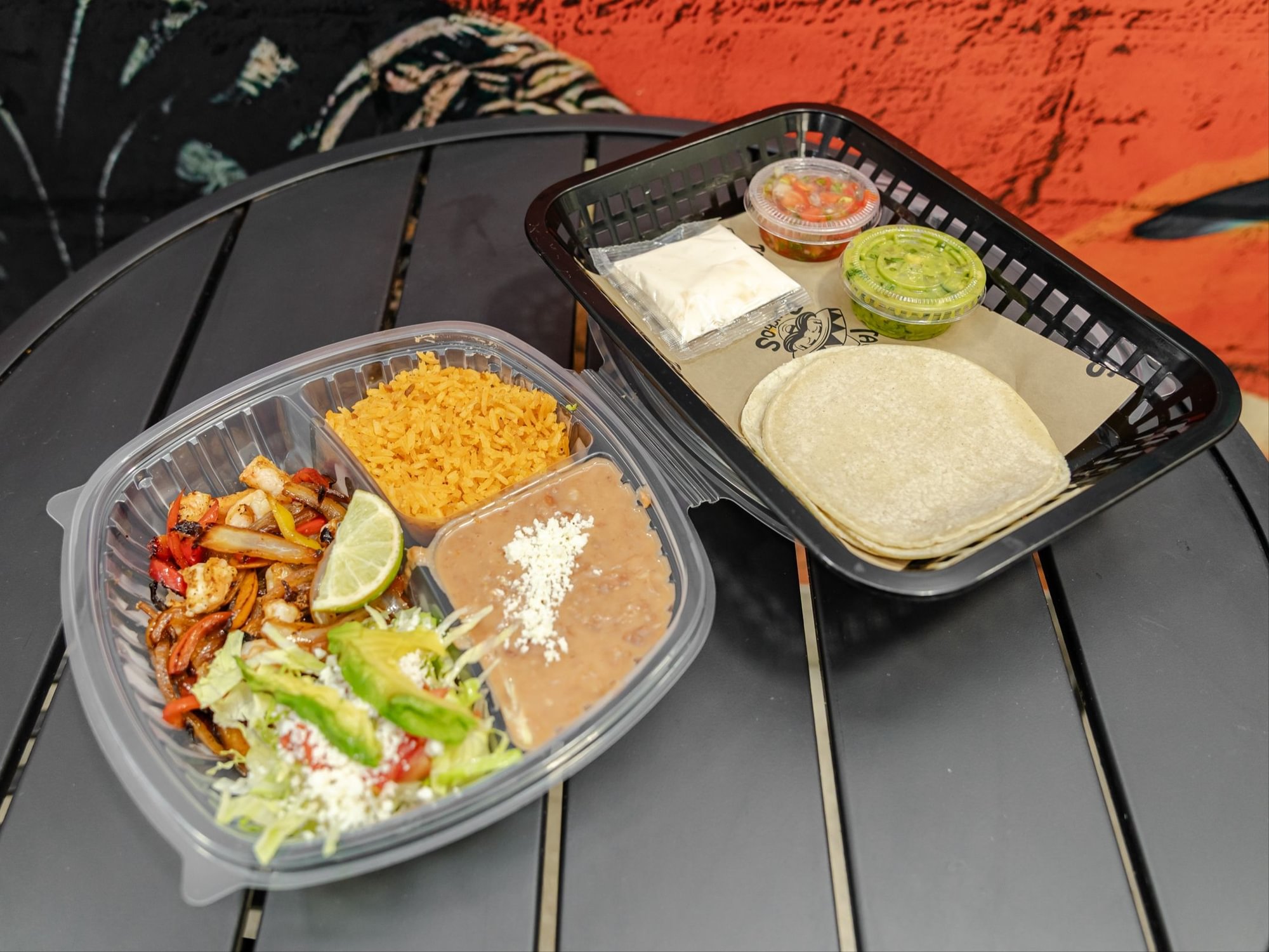 Shrimp Fajita Plate