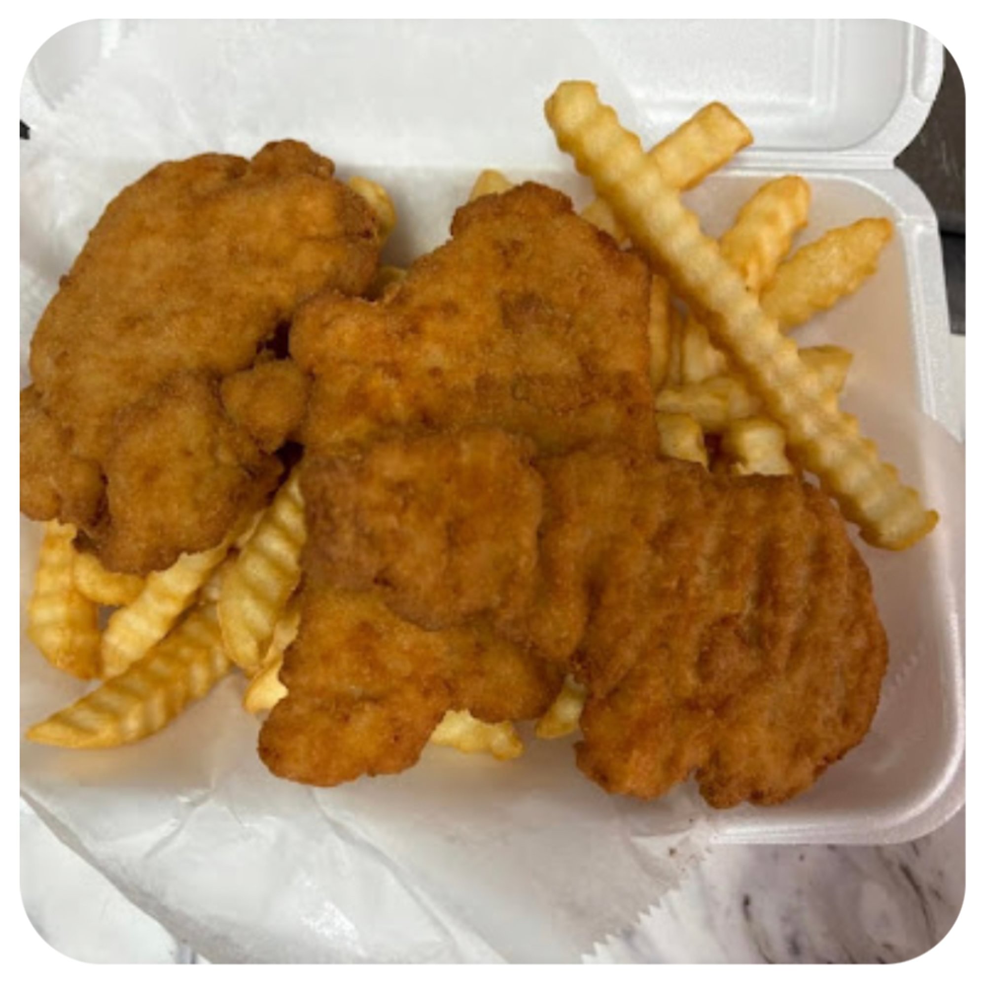 Chicken Fingers with Fries